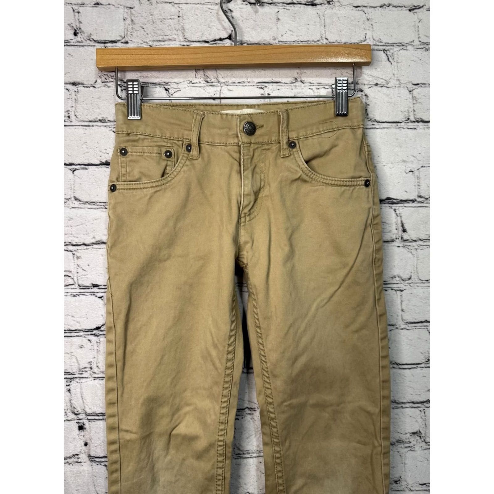 Levi's Levi's 511 Men’s Khaki Chino Pants Casual Straight Leg Size 25 Regular Beige Size US 26 / EU 42 - 4 Thumbnail