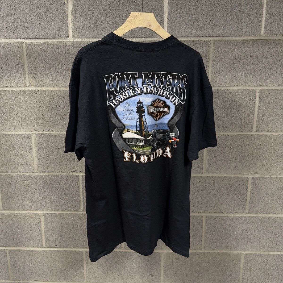 Harley Davidson Shirt ERD Grunge Biker WCC