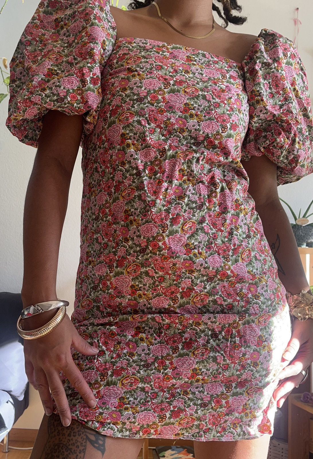 Other FLOWER PUFF DRESS Size S / US 4 / IT 40 - 1 Thumbnail