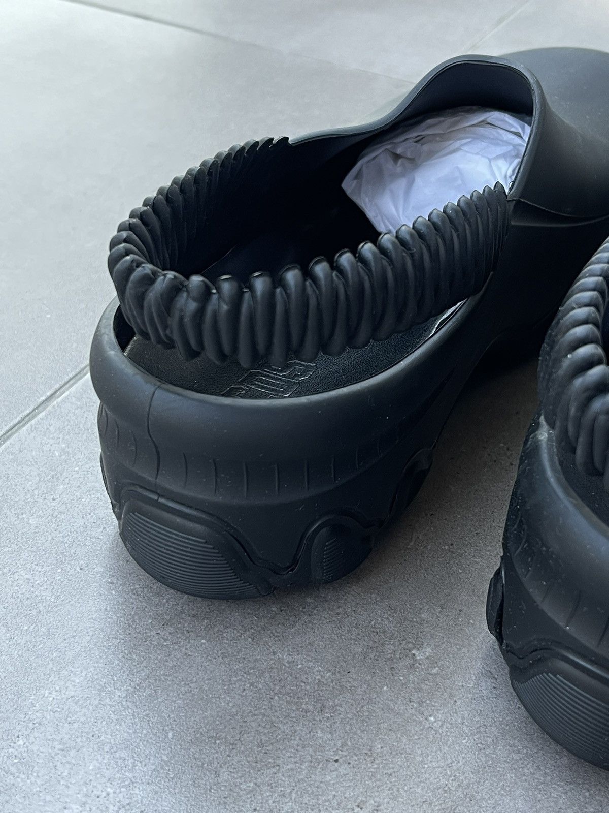 GCDS !DS! SS22 GCDS IBEX Black Clogs Size US 9.5 / EU 42-43 - 16 Thumbnail