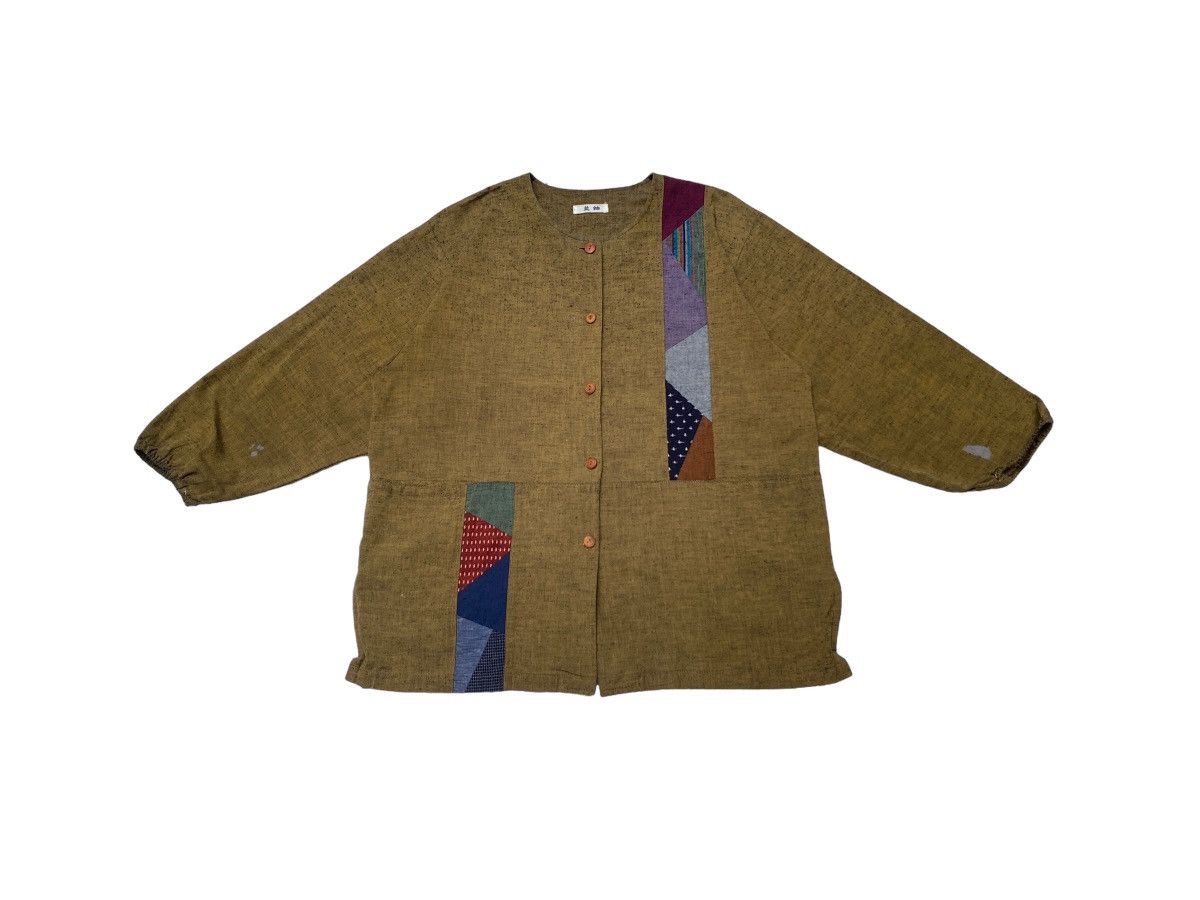 Vintage Japanese Brand Patchwork Jacket 1990s