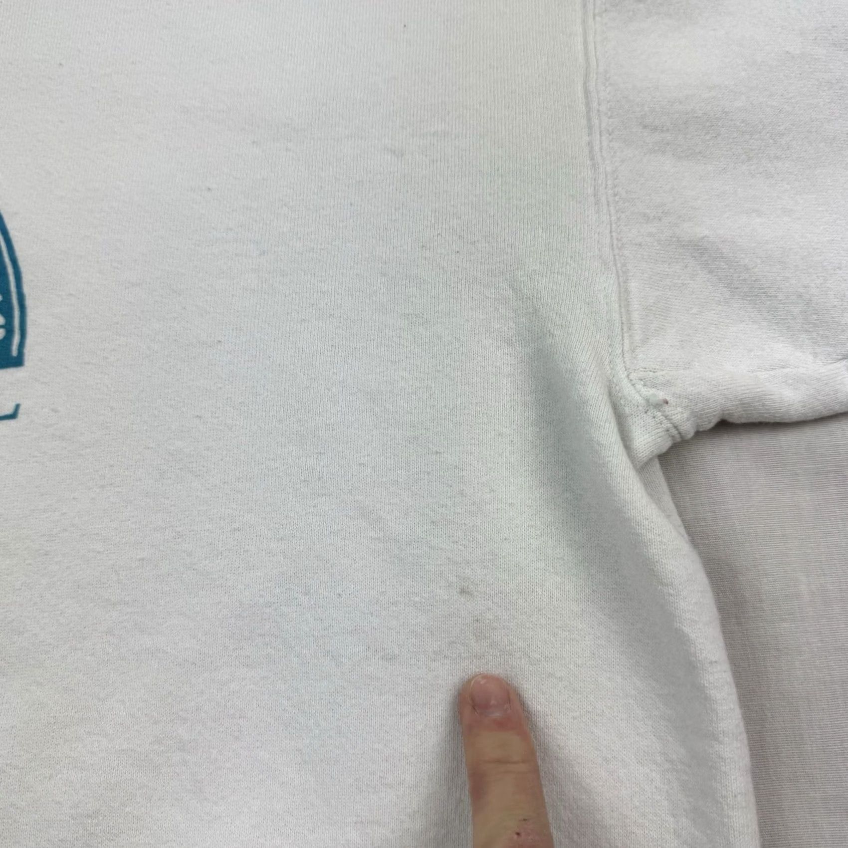 Hanes VINTAGE Columbia Sweatshirt Adult XL White 90s Nature Animals Hanes Crew Neck Pullover Cotton Mens Size US XL / EU 56 / 4 - 5 Thumbnail