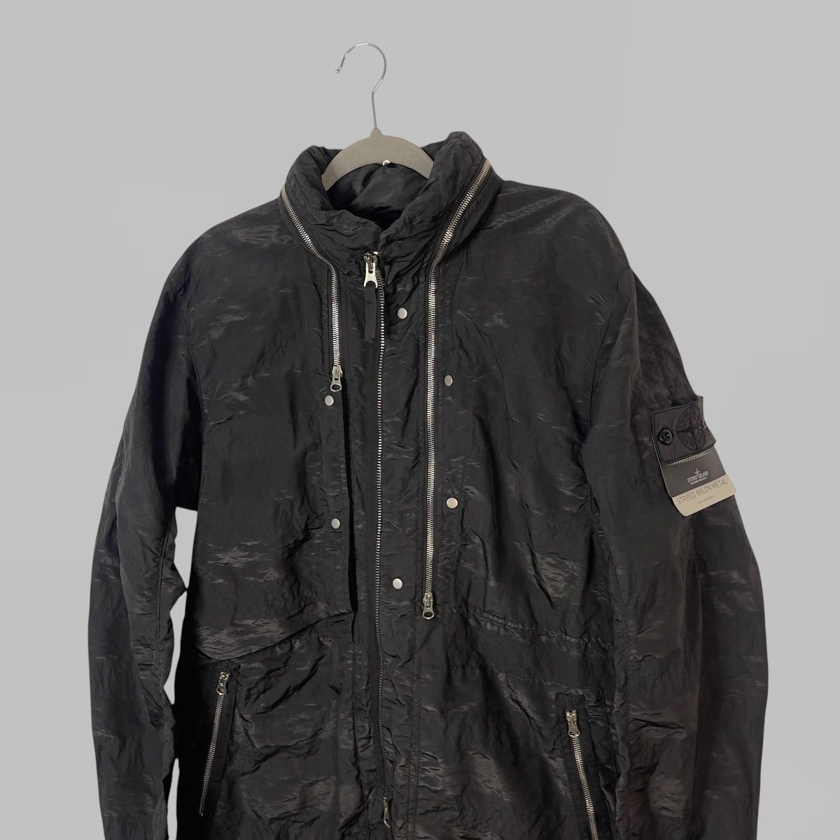 Stone Island Shadow Project Stone island shadow project striped nylon long jacket size m Size US M / EU 48-50 / 2 - 2 Thumbnail