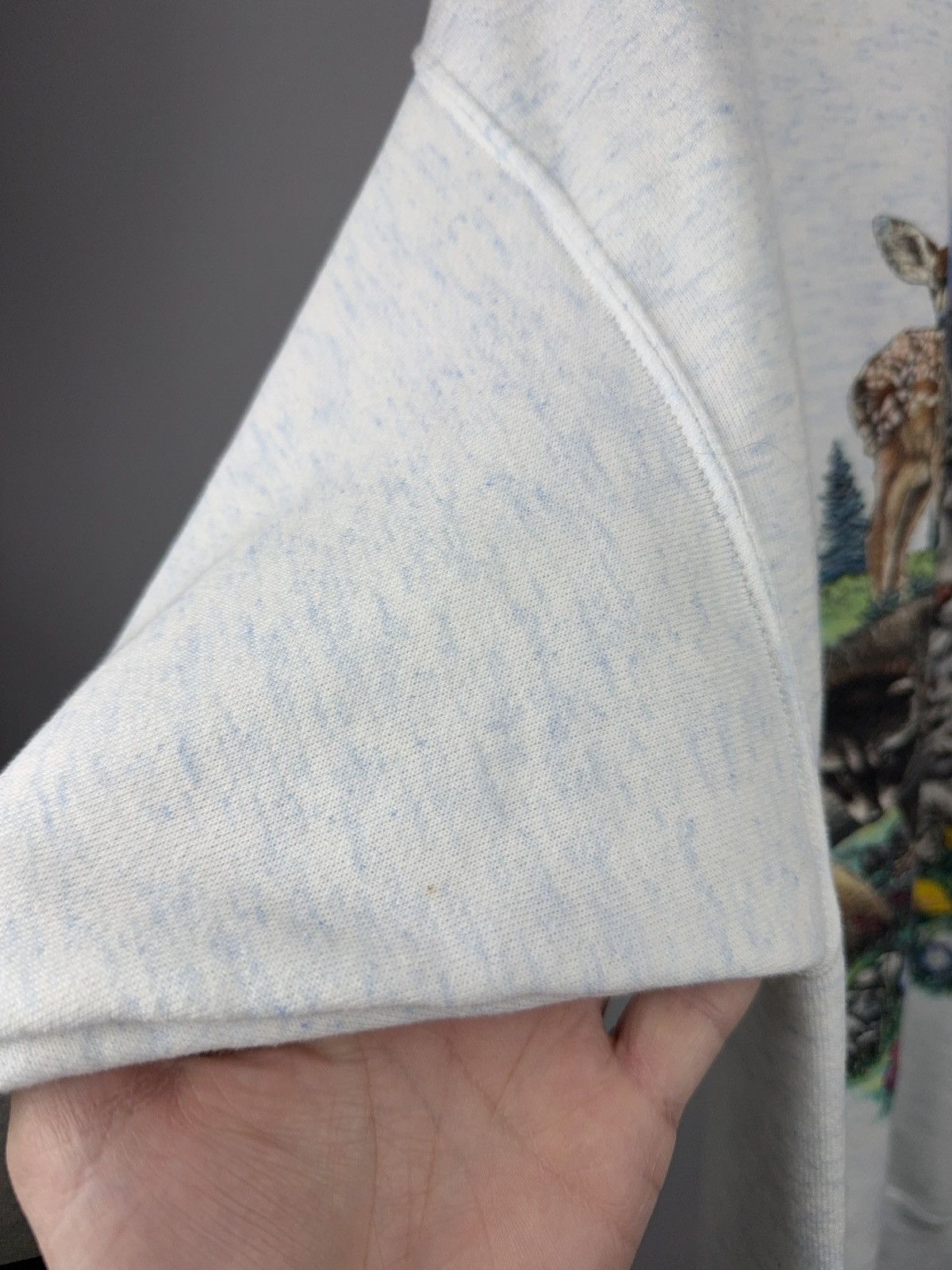 Habitat Vintage Retro 1994 USA Wildlife Animal Graphic Sweatshirt Size US L / EU 52-54 / 3 - 8 Thumbnail