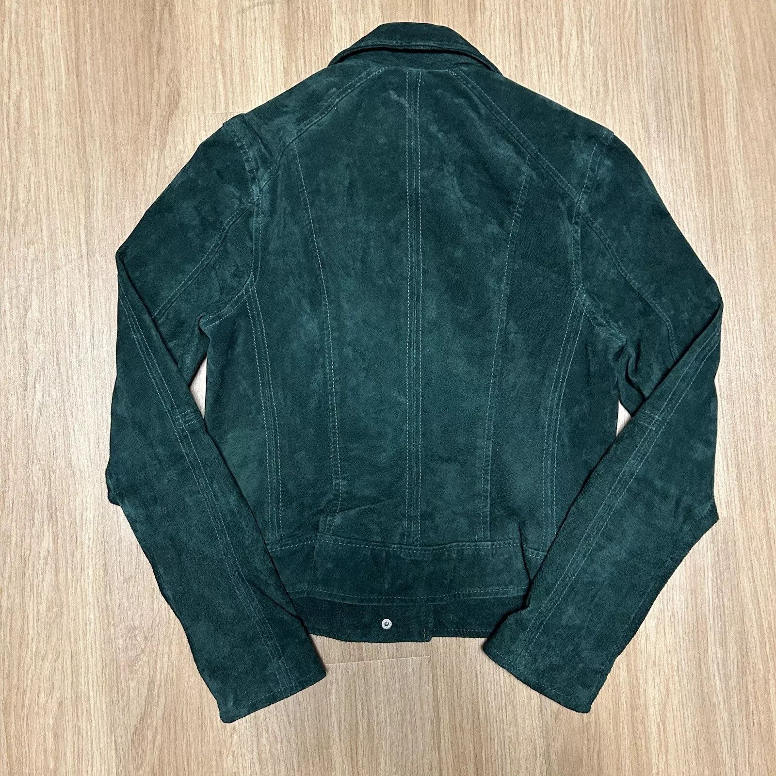 BLANKNYC BLANKNYC Cropped Suede LEATHER Motorcycle Size S / US 4 / IT 40 - 4 Thumbnail