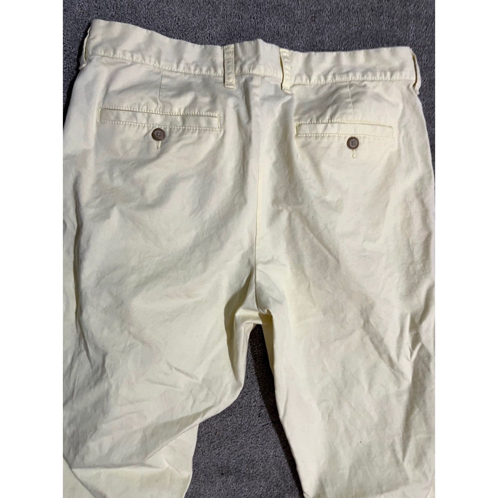 Gap GAP Women's 12 Regular Bootcut Chino Stretch Pants Yellow Colorful Size 34" / US 12 / IT 48 - 2 Thumbnail