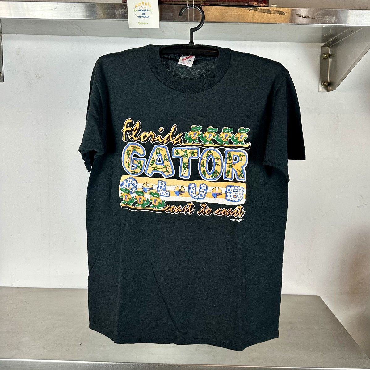 Jerzees × NCAA × Vintage Vintage 1990 Florida Gators Coast to Coast NCAA T-shirt Size US L / EU 52-54 / 3 - 1 Thumbnail