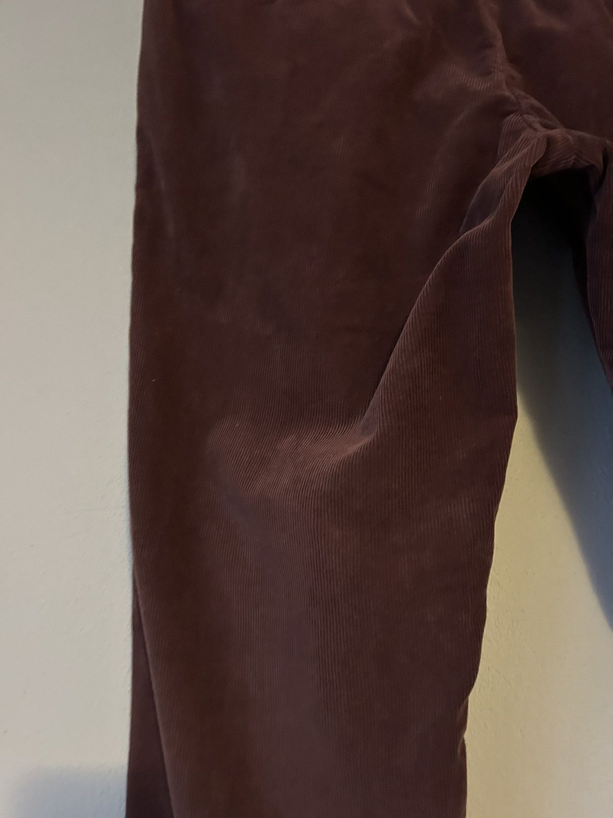 Brunello Cucinelli Brunello Cucinelli Burgundy Corduroy Trousers - Size 52 Size US 36 / EU 52 - 11 Thumbnail