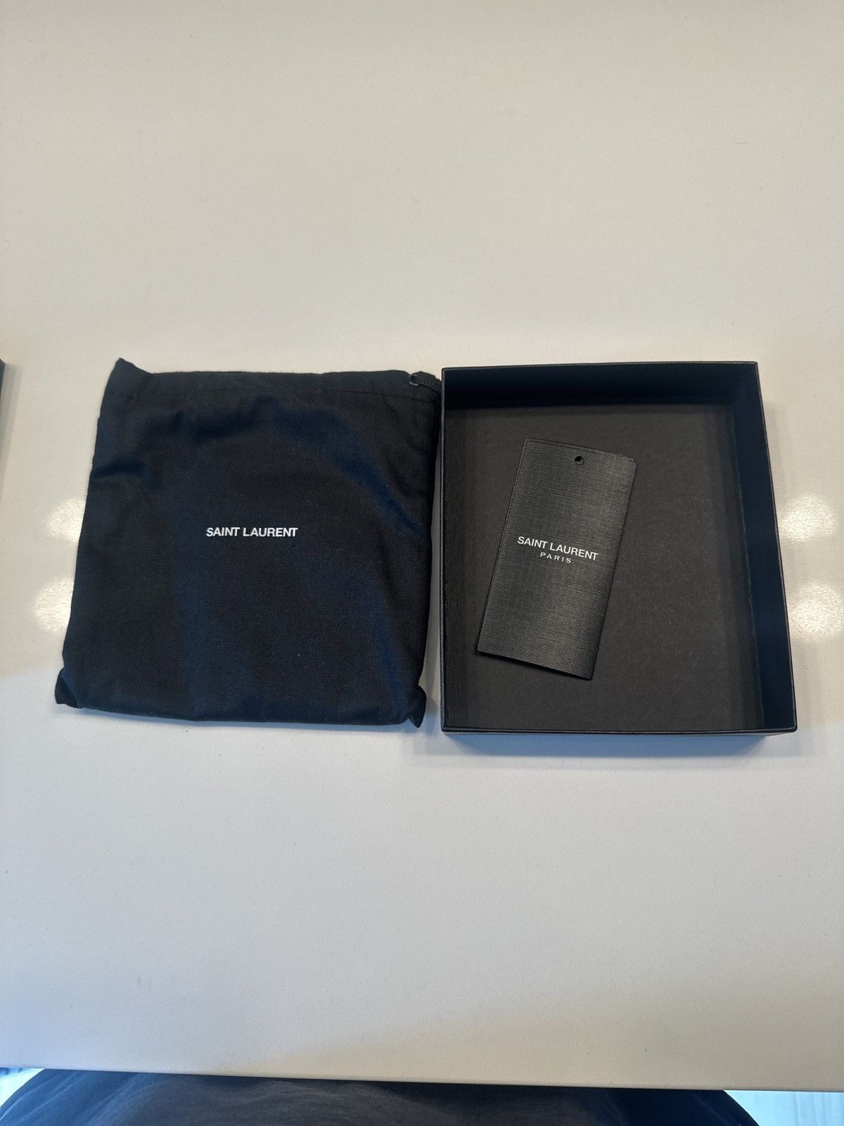Saint Laurent Paris × Yves Saint Laurent Bifold wallet W/ Money Clip Size ONE SIZE - 4 Thumbnail