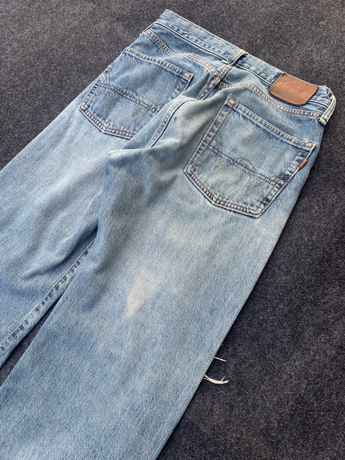 Edwin DISTRESSED EDWIN 505X SELVEDGE. Size US 28 / EU 44 - 10 Thumbnail
