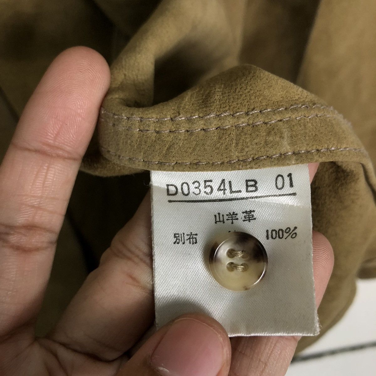 Issey Miyake 🔥90’s Vintage Suede Leather Jacket Mademoiselle NON NON Size US M / EU 48-50 / 2 - 14 Thumbnail