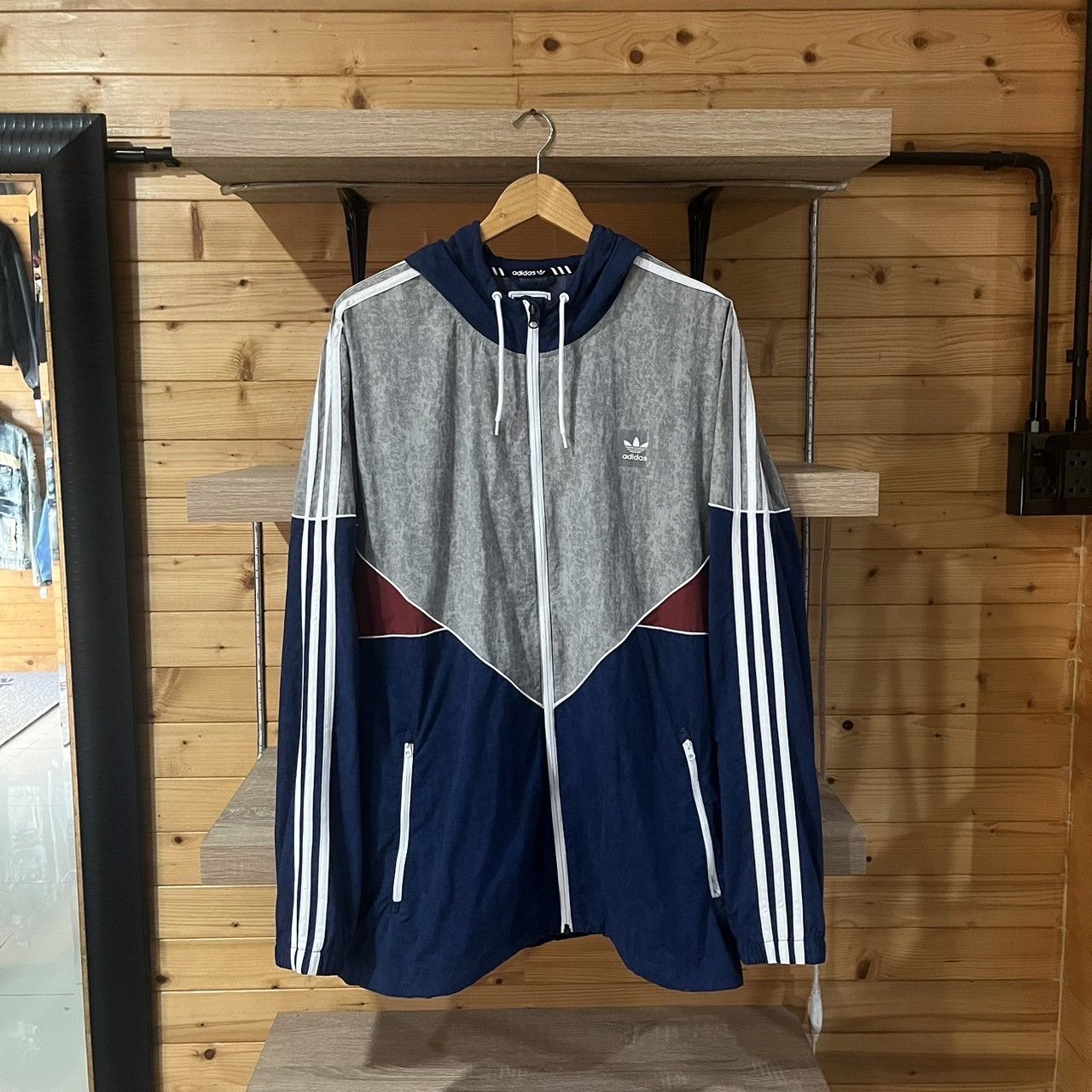Adidas Adidas Skateboarding Colorado Nautical Windbreaker Jacket Size US XL / EU 56 / 4 - 5 Thumbnail