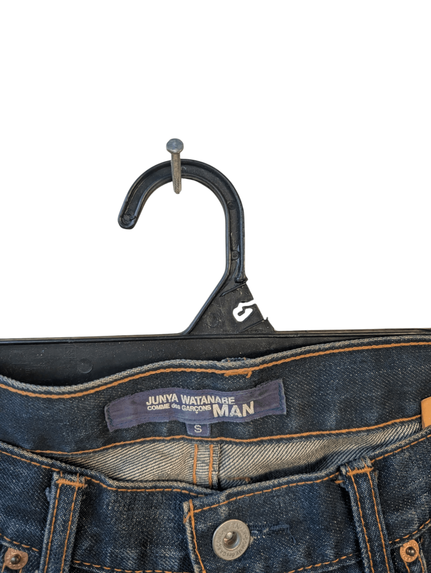 Junya Watanabe Vintage Junya Watanabe x Comme des Cargons Selvedge Jeans Size US 36 / EU 52 - 3 Thumbnail