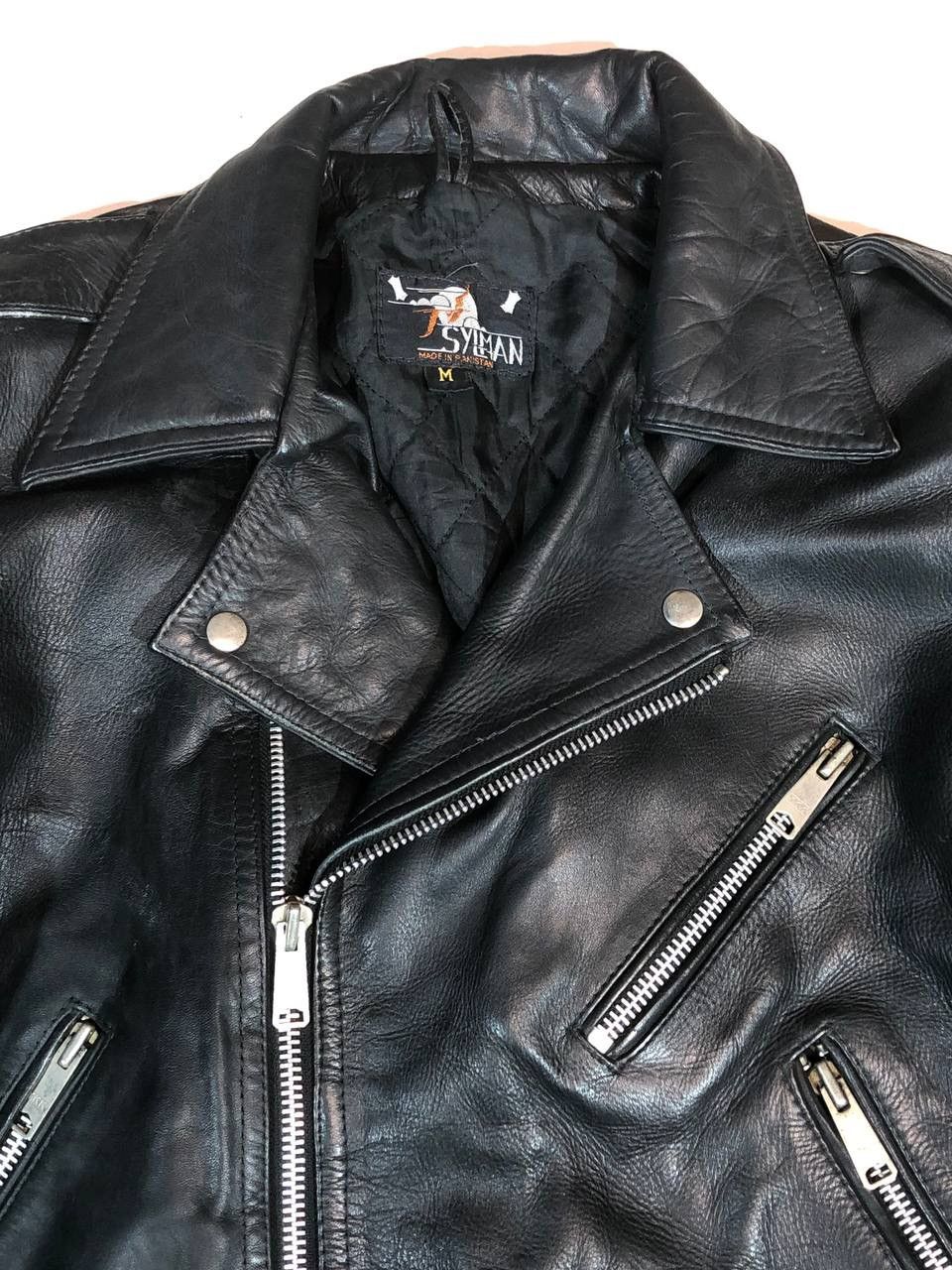 Other Sylman Biker Motorcycle Moto Leather Jacket Racing Size US M / EU 48-50 / 2 - 8 Thumbnail