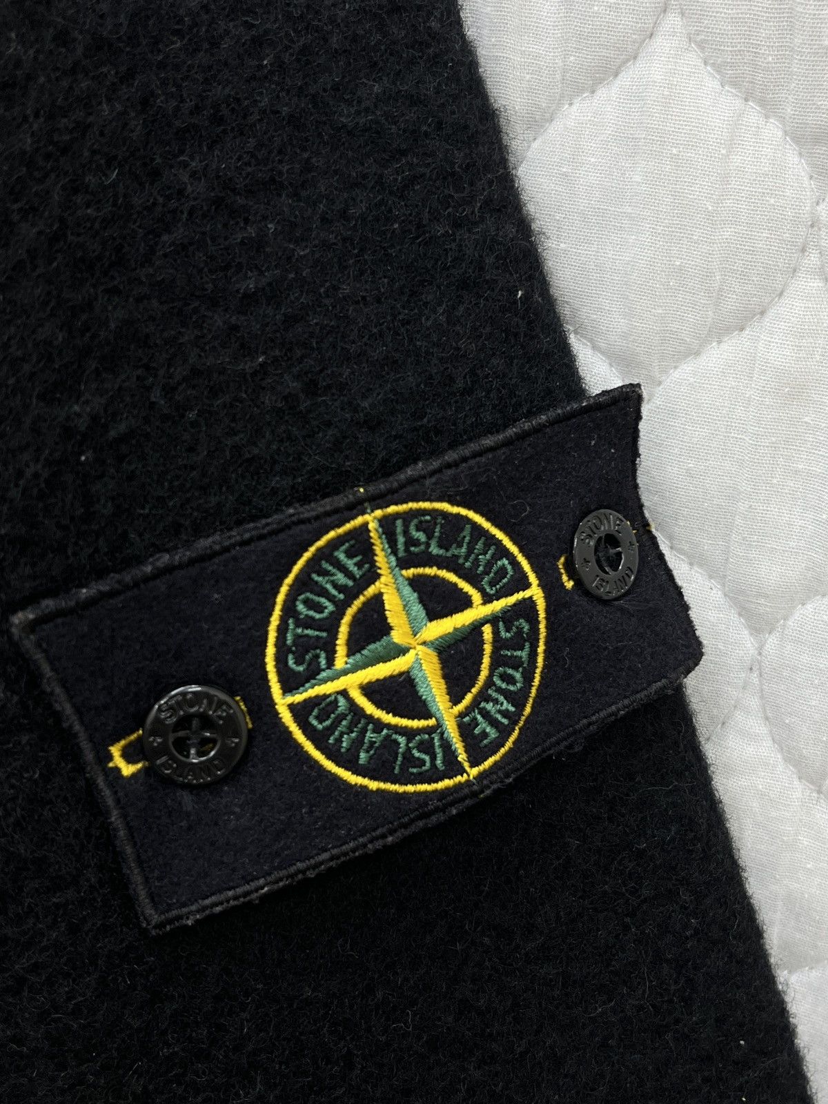 Stone Island 🔥🔥🔥STEALS STONE ISLAND AW2003 WOOL JACKET Size US L / EU 52-54 / 3 - 18 Thumbnail