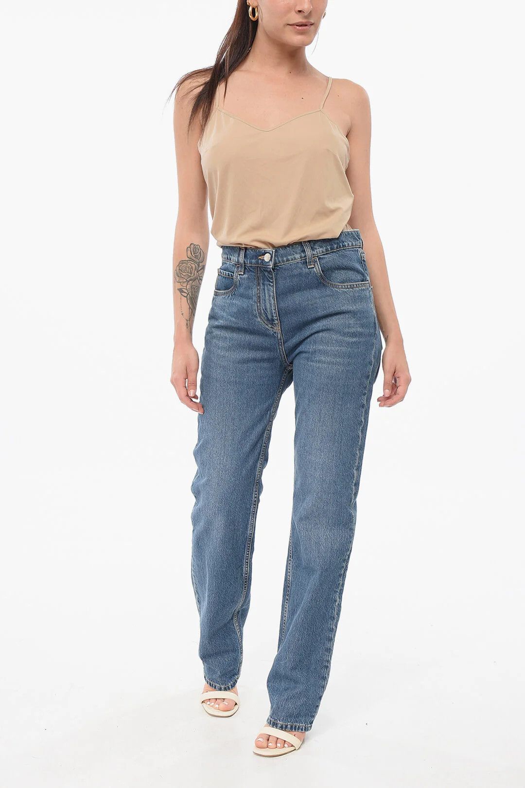 Etro og1mm0426 Denim Slim-Fit Jeans in Blue Size 25" / US 0 / IT 36 - 4 Thumbnail