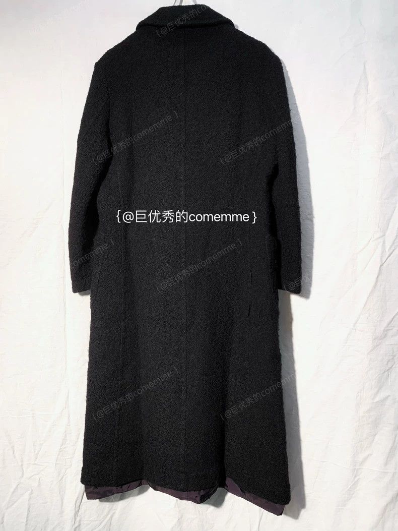 Comme des Garcons Comme Des Garcons Black Washed Sheep Ingot Collar Ball Col Size S / US 4 / IT 40 - 6 Thumbnail
