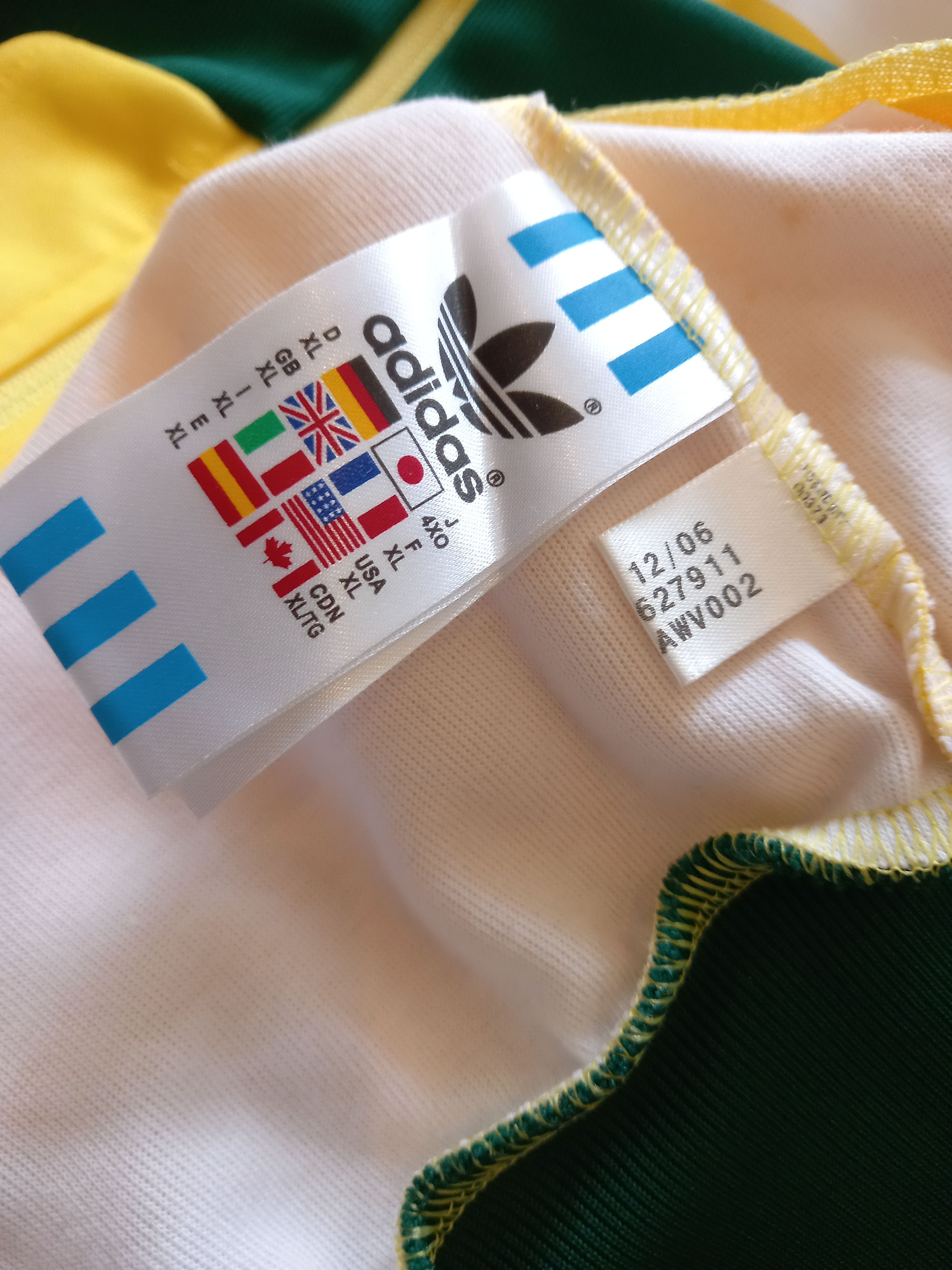Adidas 2006 deadstock Adidas Court Piping Track Jacket y2k firebird Size US XL / EU 56 / 4 - 4 Thumbnail