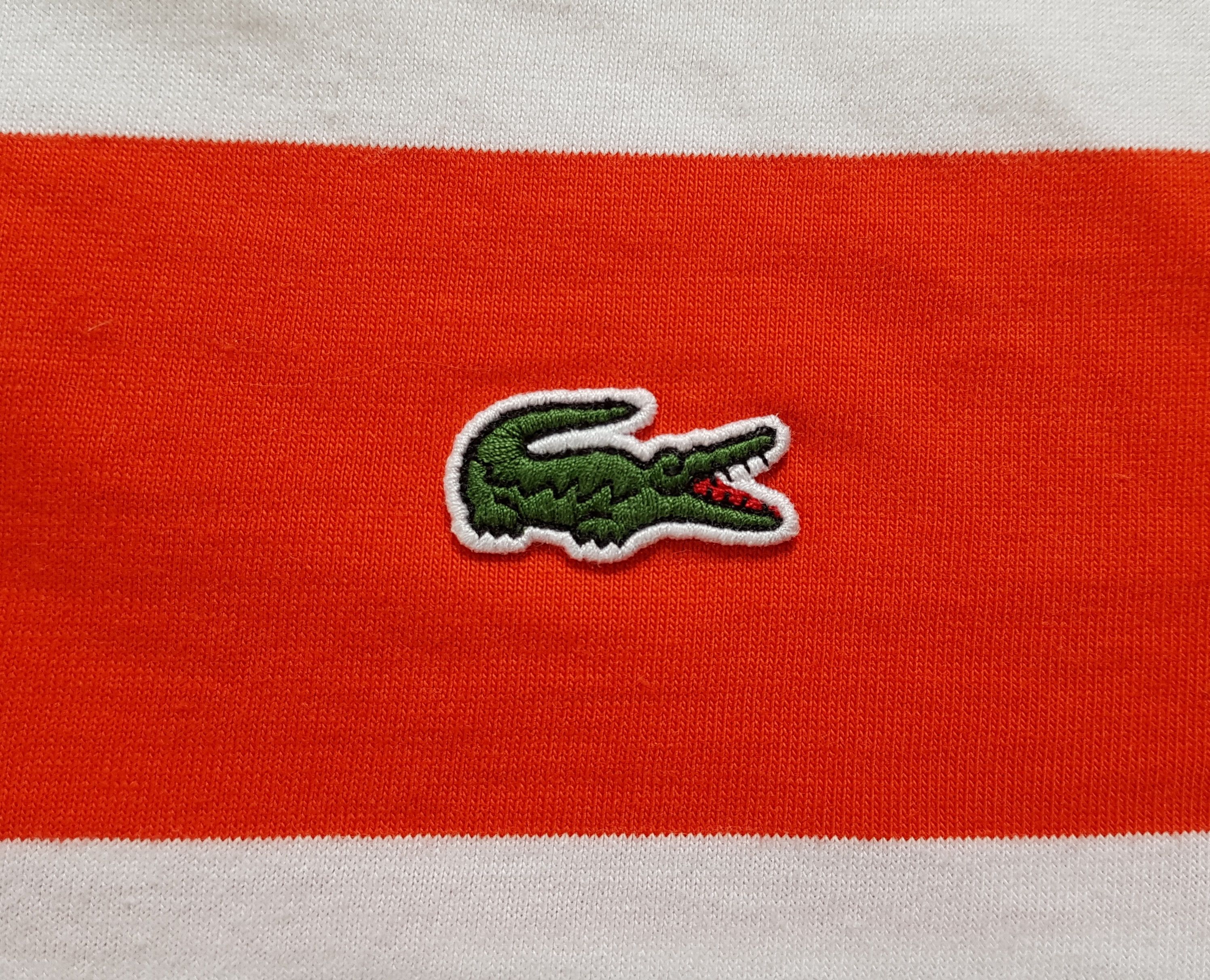 Lacoste Lacoste Rainbow Stripe Polo Shirt sz 3 S Size US S / EU 44-46 / 1 - 2 Thumbnail
