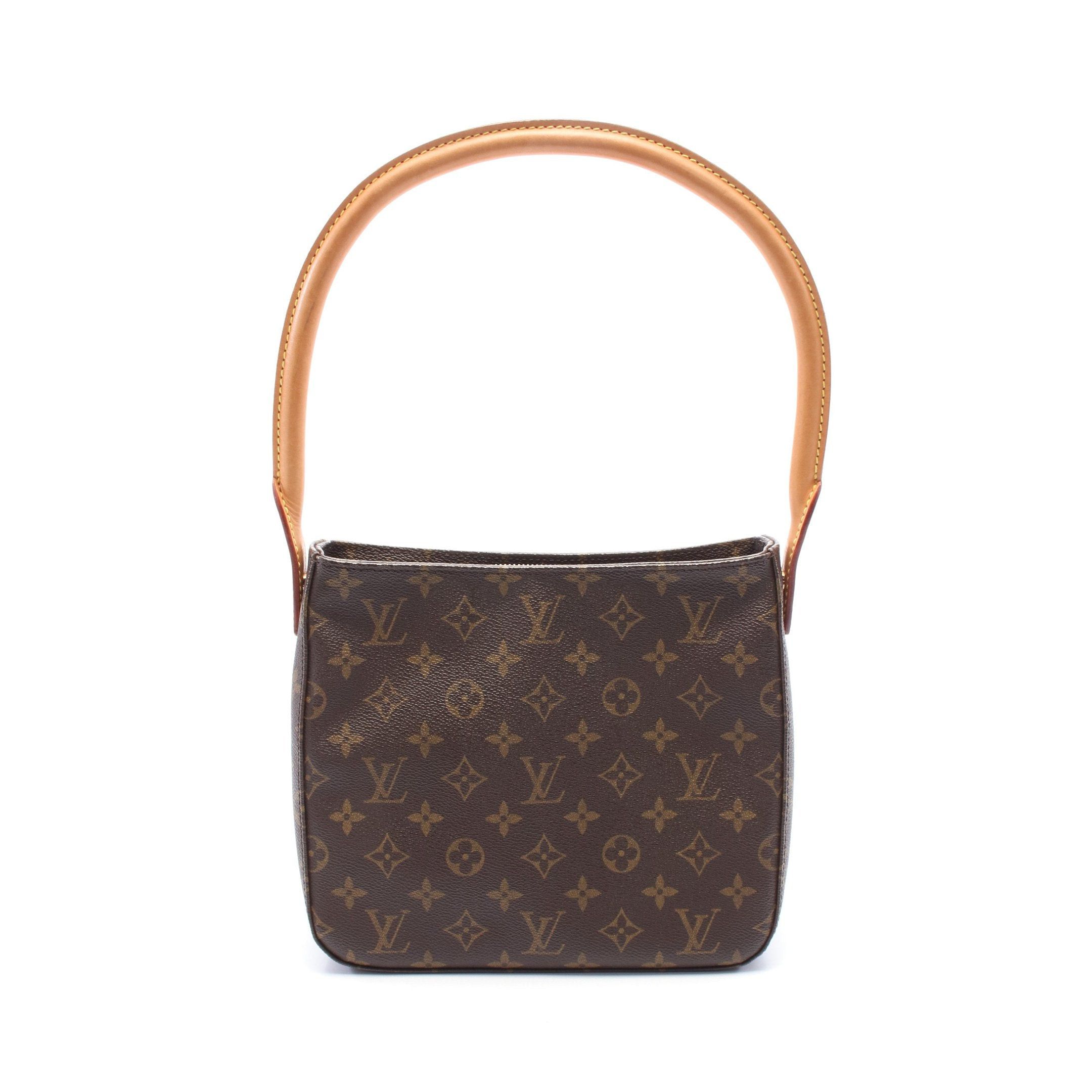 Louis Vuitton Louis Vuitton Looping Mm Monogram Shoulder Bag Leather Brown Size ONE SIZE - 1 Thumbnail