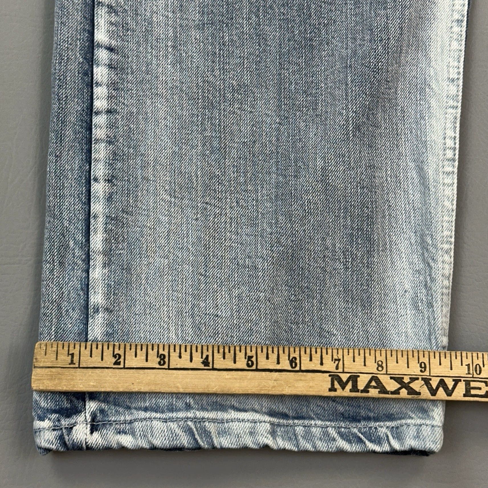 Ecko Unltd. VINTAGE Ecko Unltd Jeans Mens Athletic Blue Light Wash 46x32 5-Pocket Hip Hop Grunge 90s Logo Skull Stretch Denim Jeans Mens Size US 30 / EU 46 - 4 Thumbnail