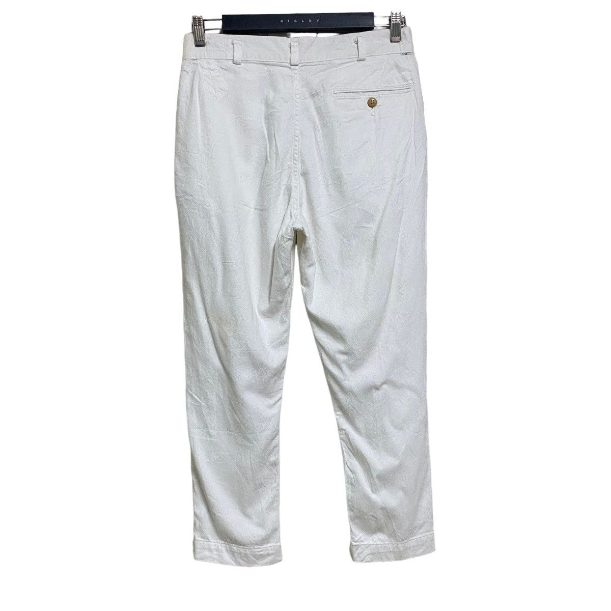 Orslow Orslow White Billy Cropped Pants Size US 29 - 1 Thumbnail