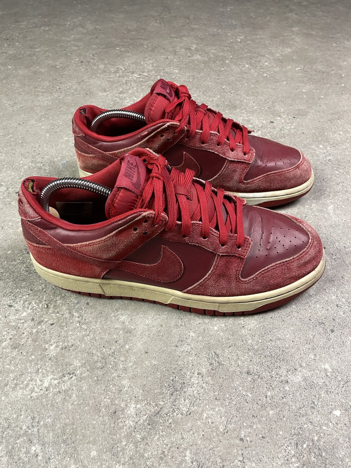 Nike × Vintage Nike Dunk Low Red 904234-601 sneakers Shoes Size US 9.5 / EU 42-43 - 2 Thumbnail