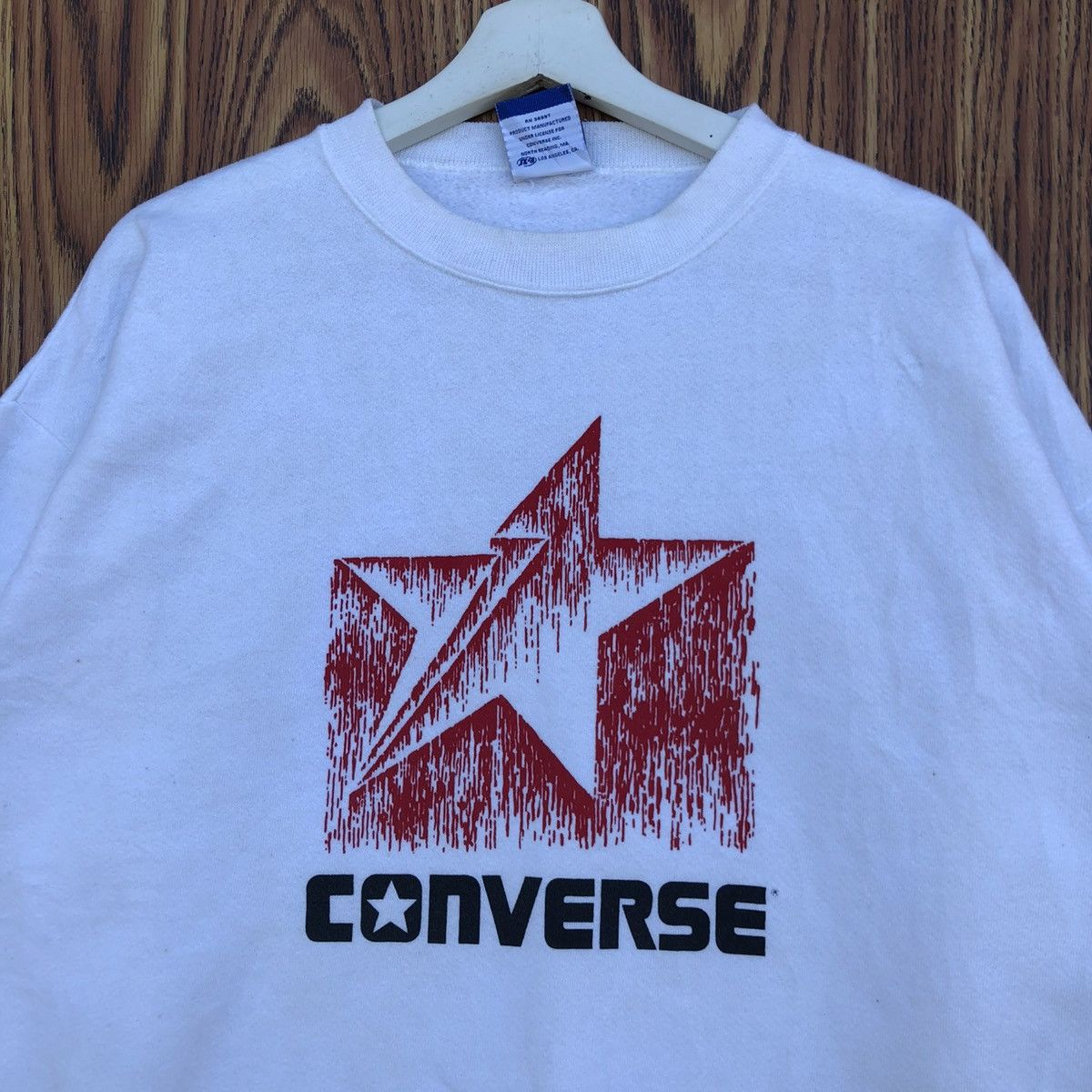 Converse Vintage 90s converse Crewneck Sweatshirt Size US XL / EU 56 / 4 - 3 Thumbnail