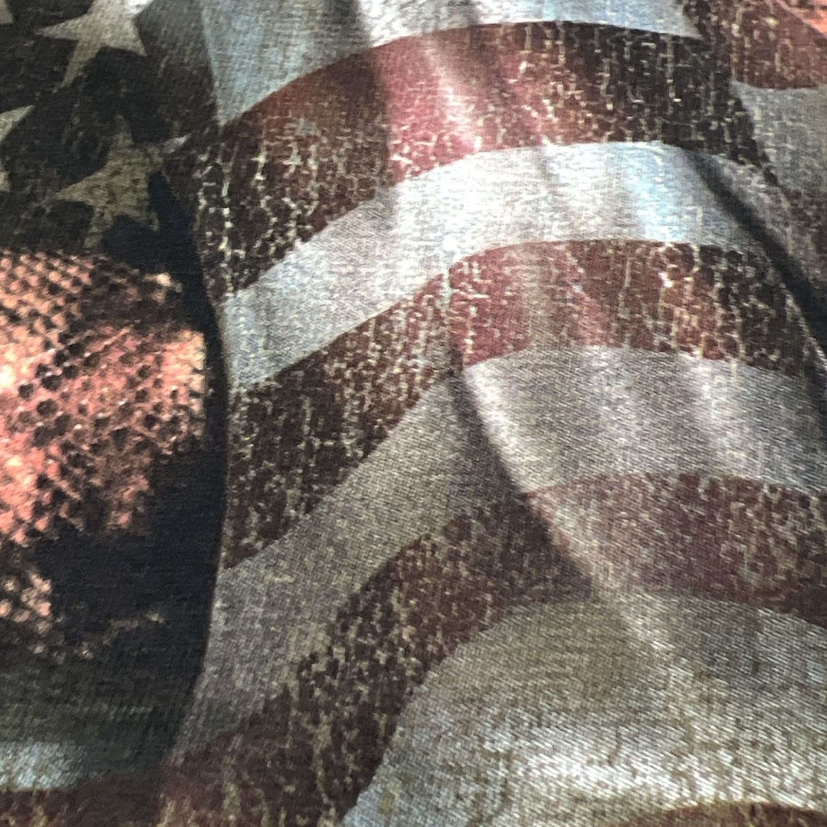 Vintage American Flag Snake Don’t Tread On Me 2013 T Shirt Men L Size US L / EU 52-54 / 3 - 5 Thumbnail