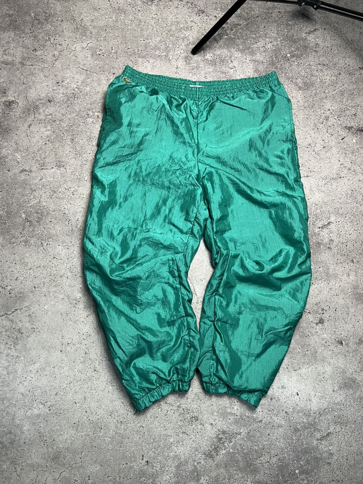 Lacoste Lacoste Vintage Nylon Track Suit Jacket & Pants Size US M / EU 48-50 / 2 - 12 Thumbnail