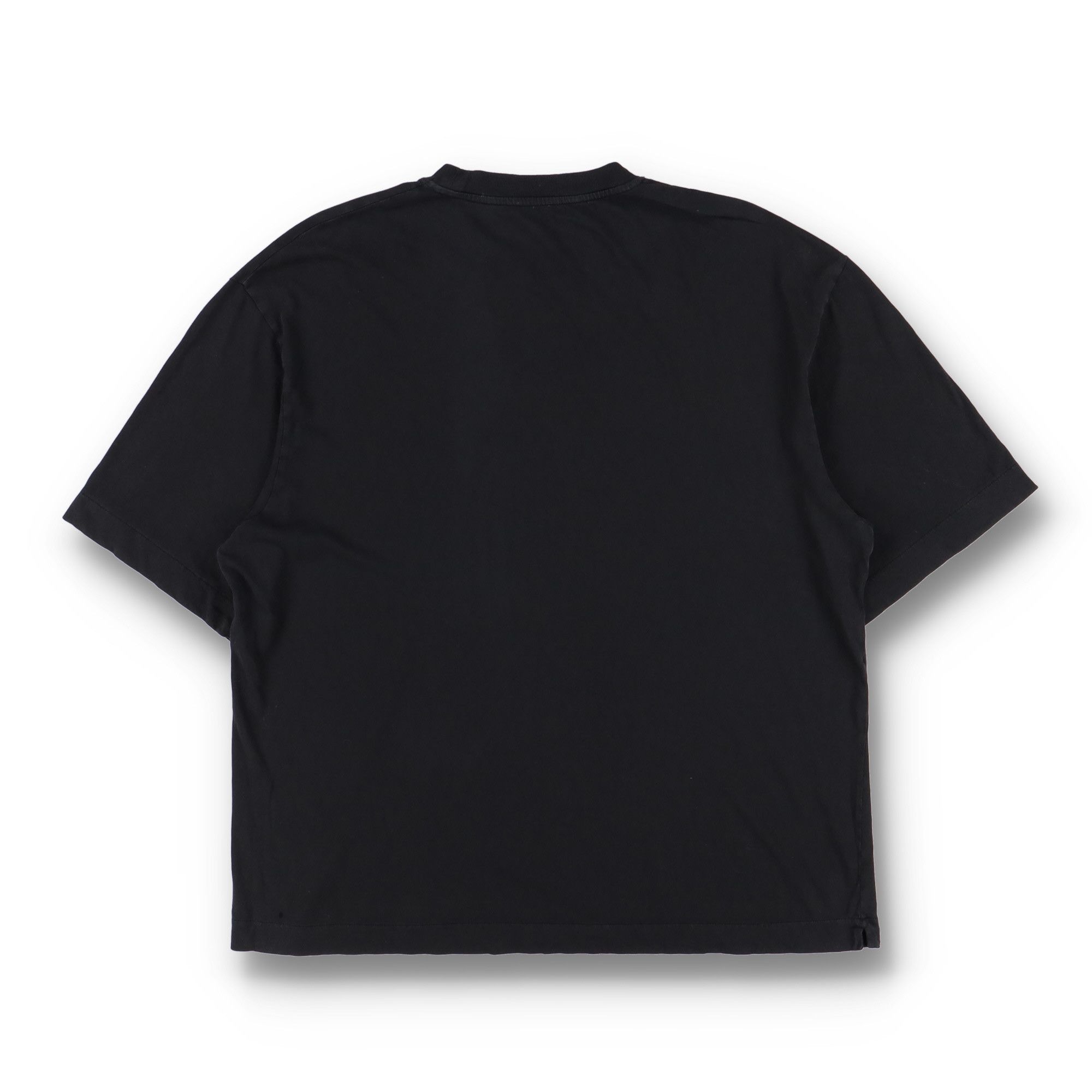 Off-White Washed Black Vintage Logo Oversized Skate T-Shirt Size US L / EU 52-54 / 3 - 6 Thumbnail