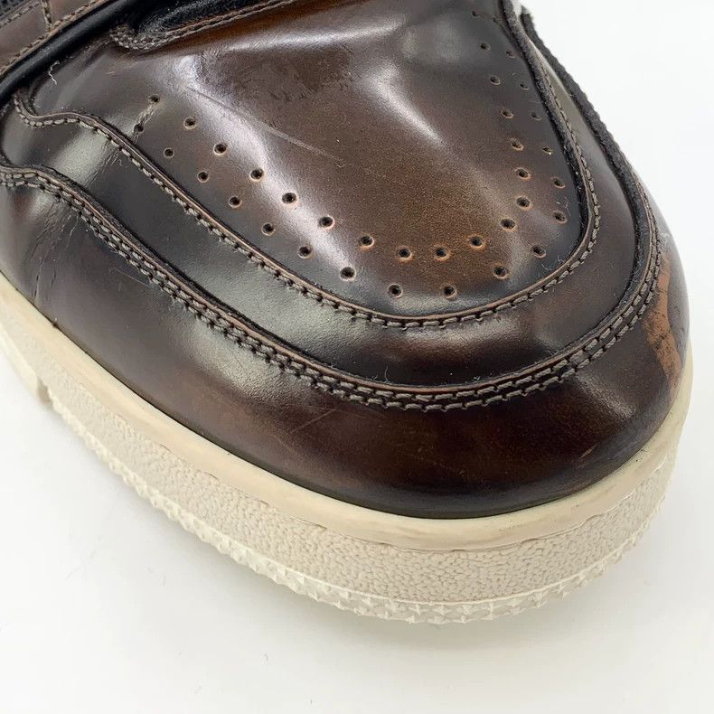 Louis Vuitton Louis Vuitton Brown patent leather lace-up board shoes Size US 9.5 / EU 42-43 - 9 Thumbnail