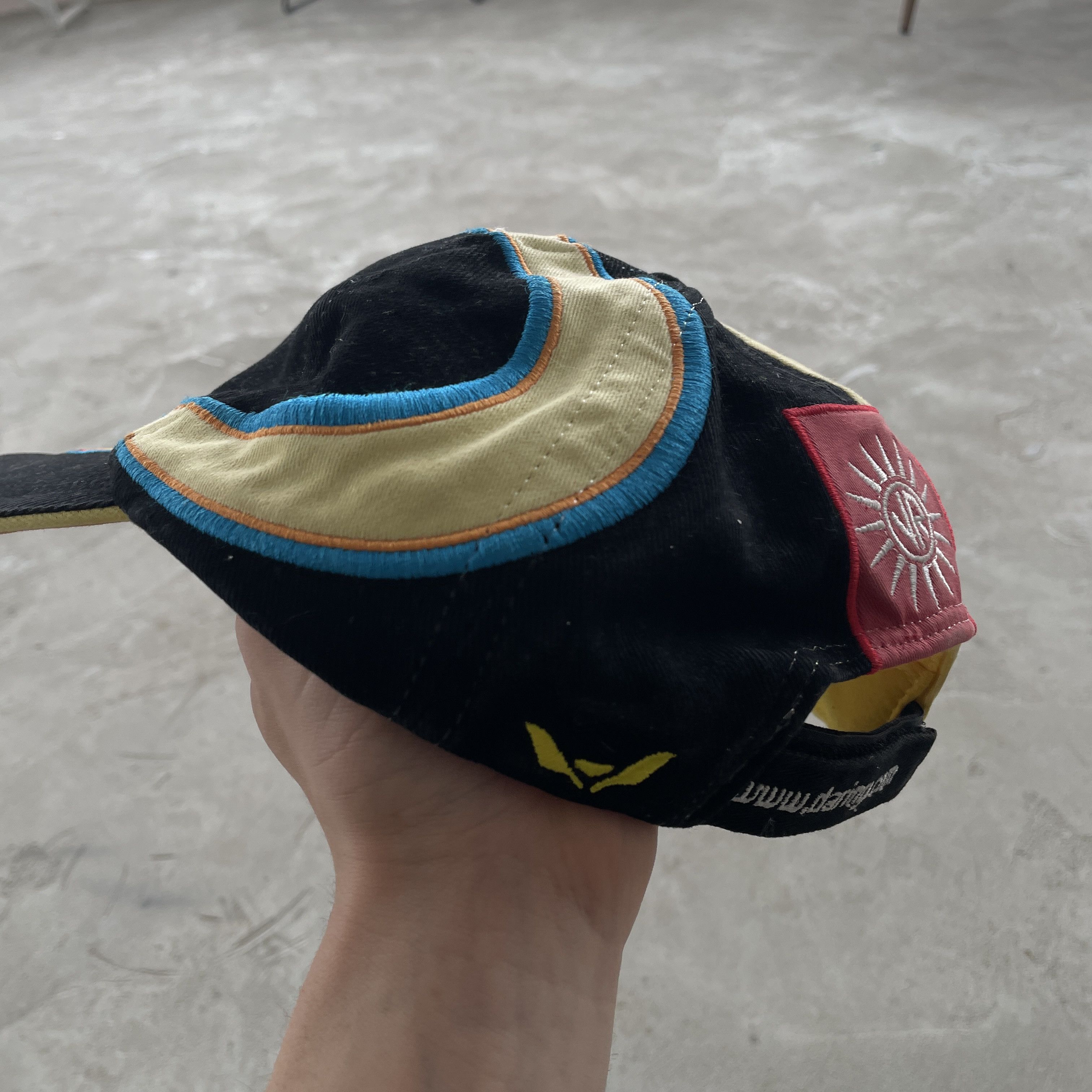 Vintage Valentino Rossi VR46 Moto GP Racing Hat Sun Moon Daring Cap Size ONE SIZE - 5 Thumbnail