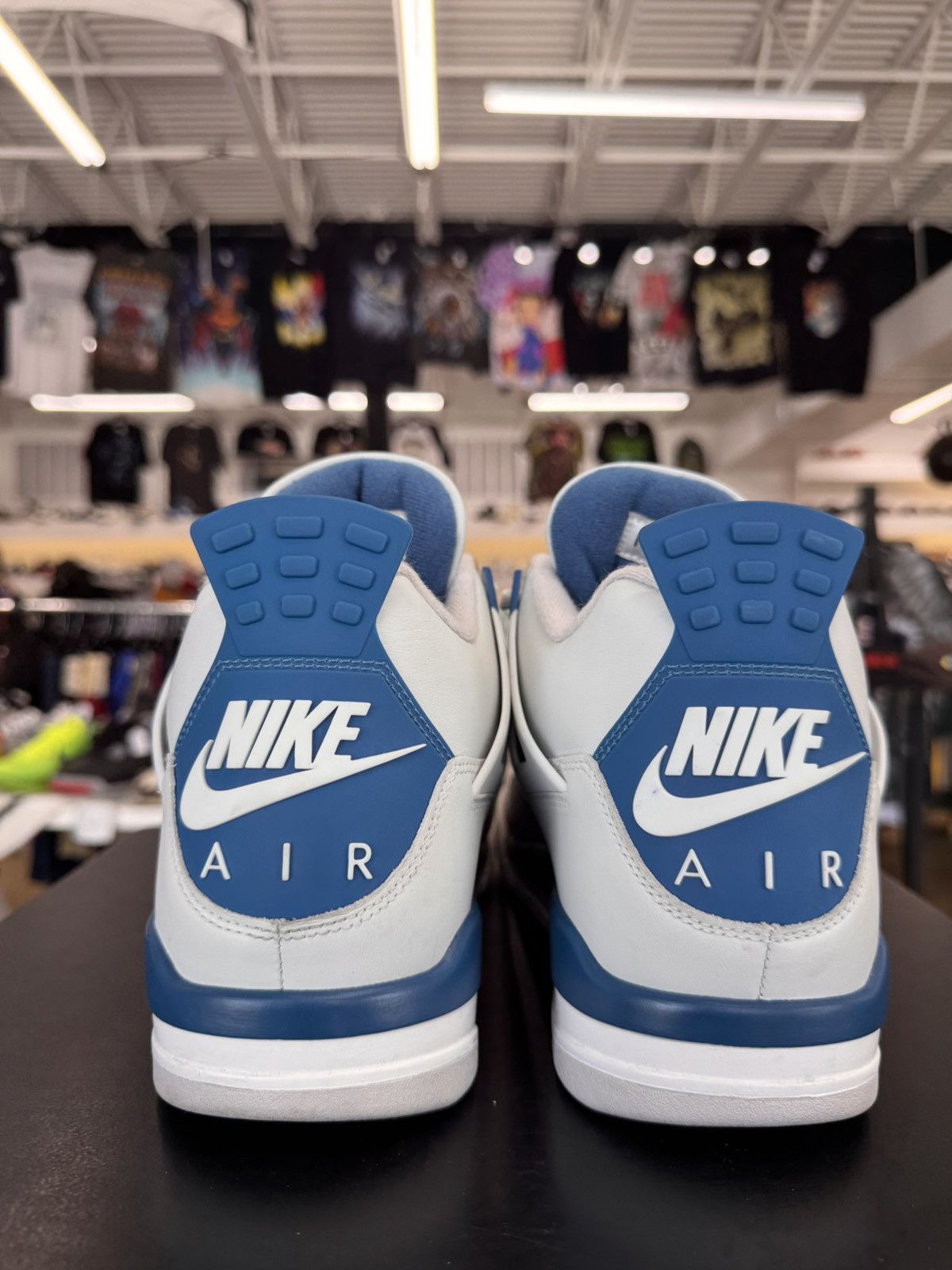 Jordan Brand Air Jordan 4 Retro Military Blue Size 13 (2024) - No Box+ Size US 13 / EU 46 - 5 Thumbnail