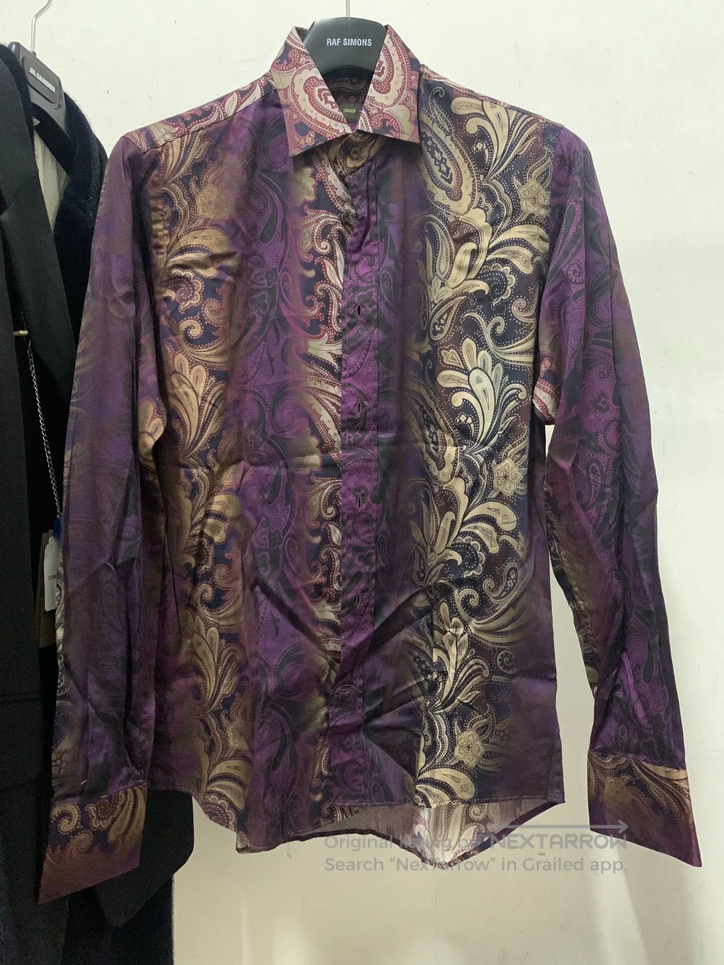 Etro Etro Paisley Pattern Purple Shirt. Size US M / EU 48-50 / 2 - 2 Thumbnail