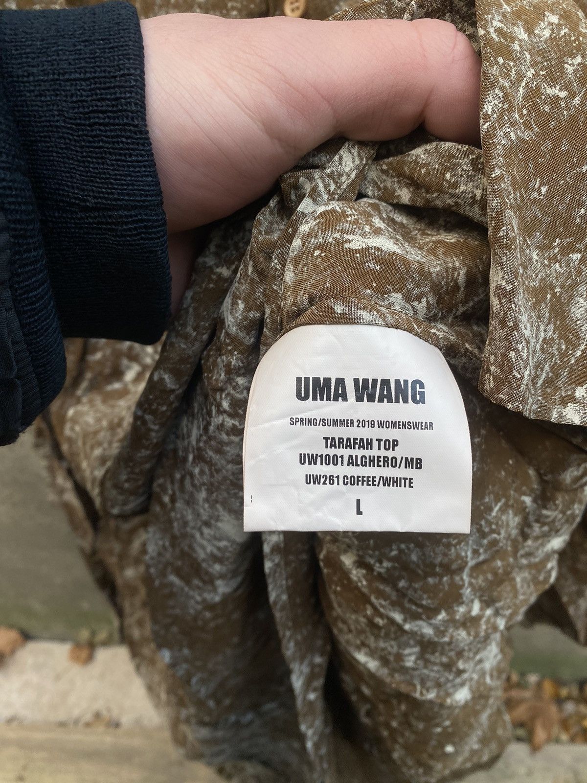 Uma Wang Uma Wang Distracted Shirt Size L / US 10 / IT 46 - 6 Thumbnail