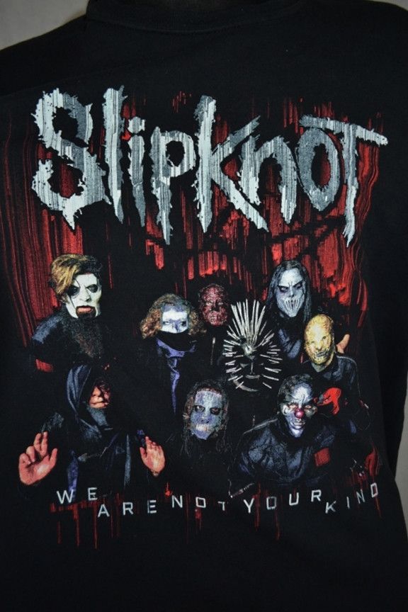 Band Tees × Slipknot × Vintage 2019 Slipknot We Are Not Your Kind Graphic Tour Tee Size US XL / EU 56 / 4 - 5 Thumbnail