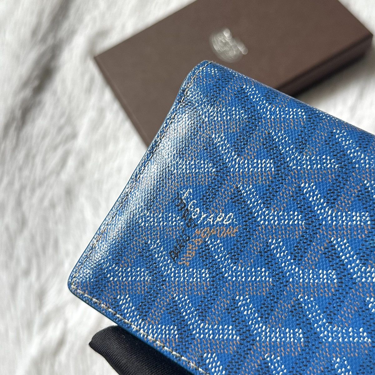 Goyard Goyard Richelieu Long Wallet Blue Size ONE SIZE - 12 Thumbnail