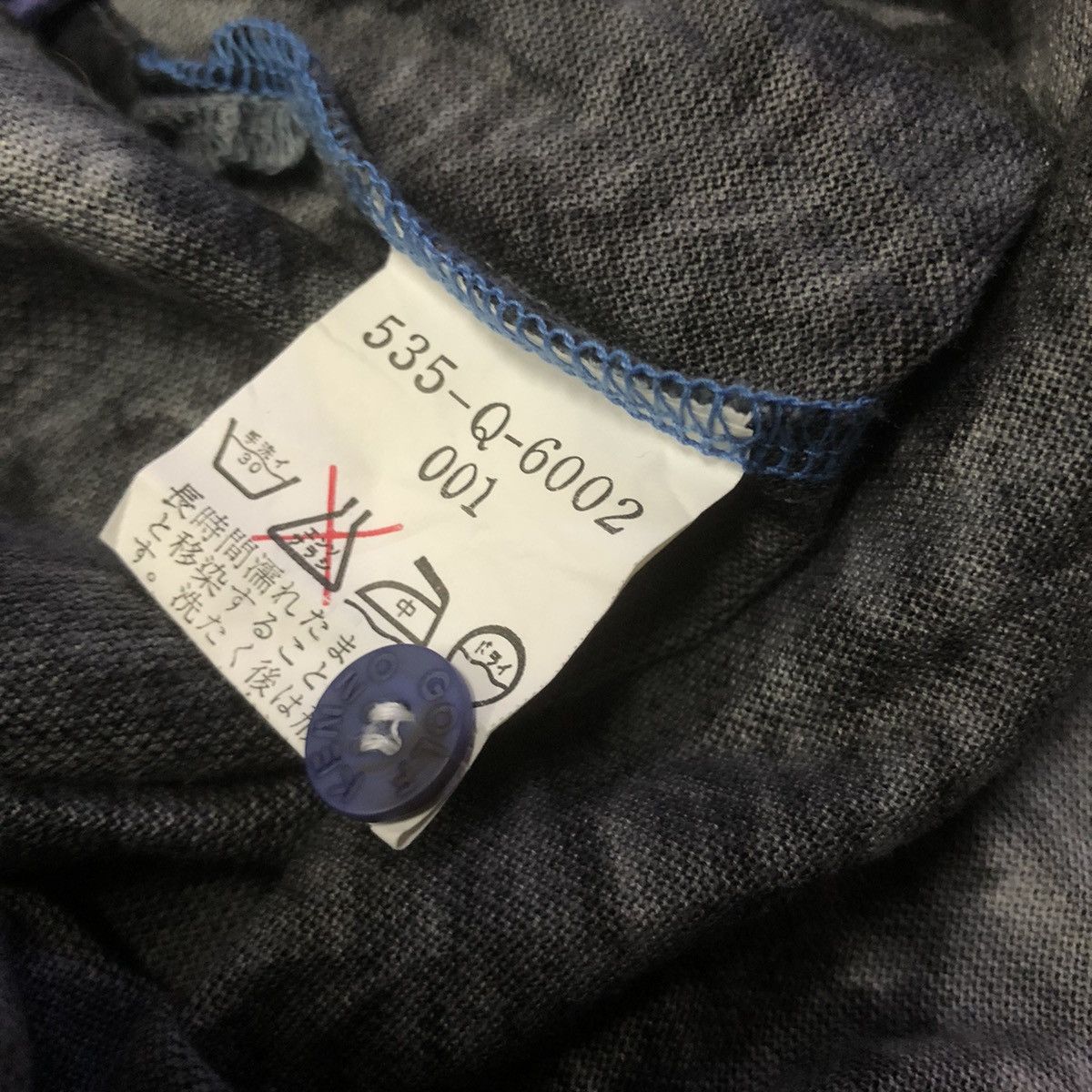 Kenzo × Vintage Vintage Kenzo Golf Long Sleeve Polo Shirt Size US S / EU 44-46 / 1 - 24 Thumbnail