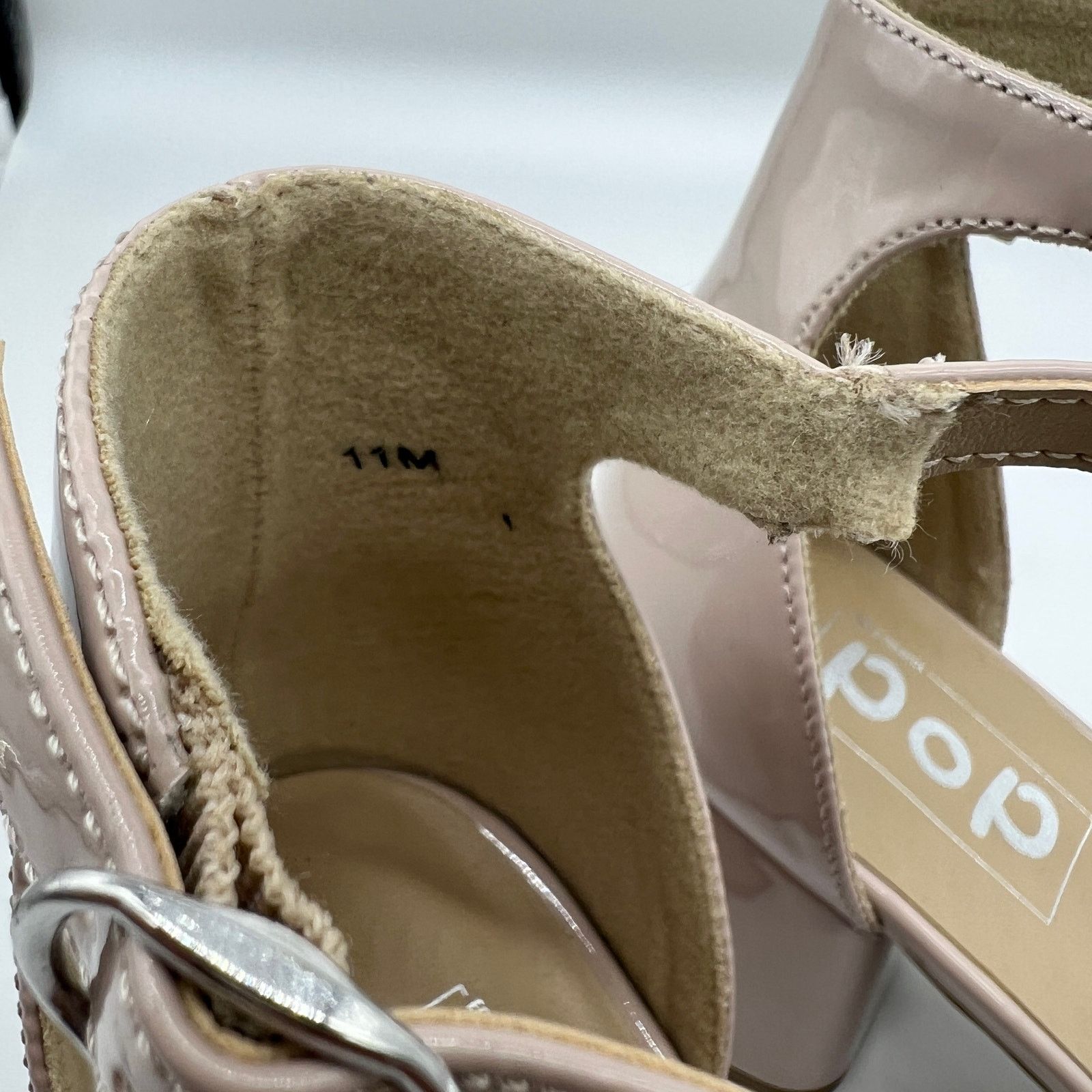 Other Pop Womens Gal Block Heel Nude Pumps Size 11M Size US 11 / IT 41 - 2 Thumbnail