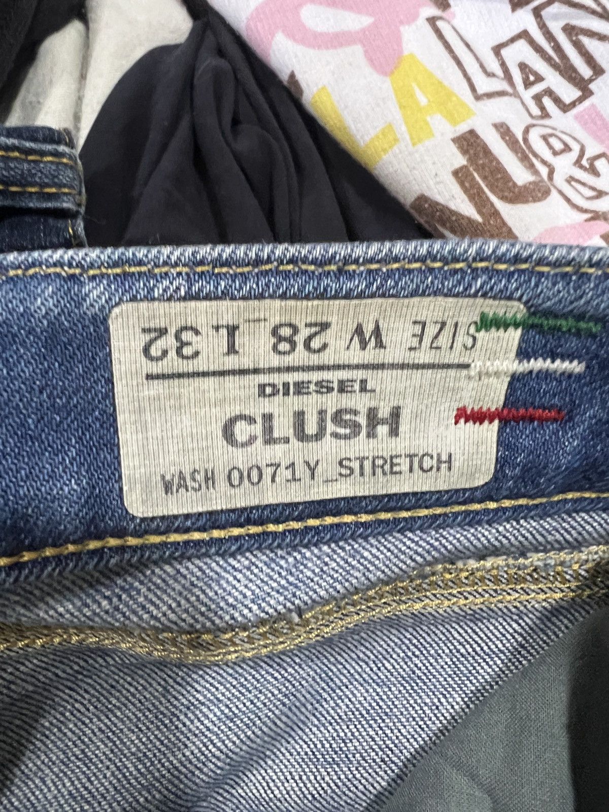 Diesel 🔥Diesel Clush Stretch Denim Size 29" - 16 Thumbnail