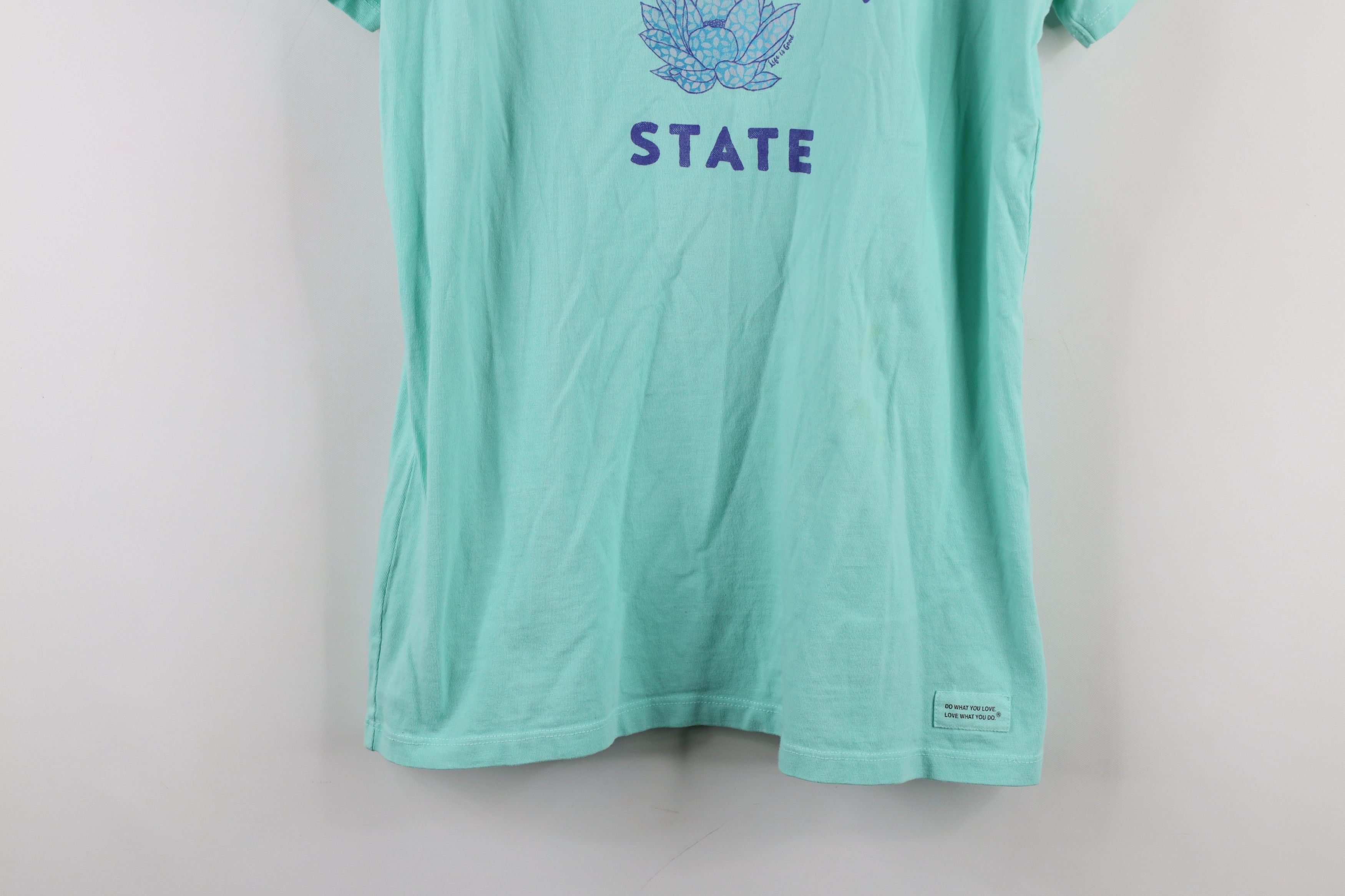 Life is Good × Vintage Life Is Good Distressed Peaceful Flower of Life T-Shirt Size M / US 6-8 / IT 42-44 - 3 Thumbnail
