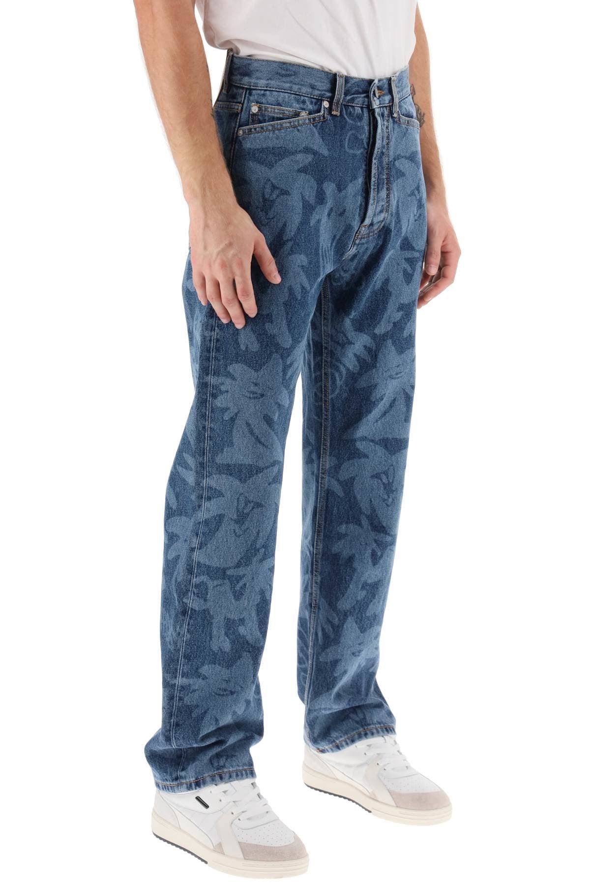 Palm Angels o1y0325 Denim Pant in Blue Size US 32 / EU 48 - 2 Thumbnail