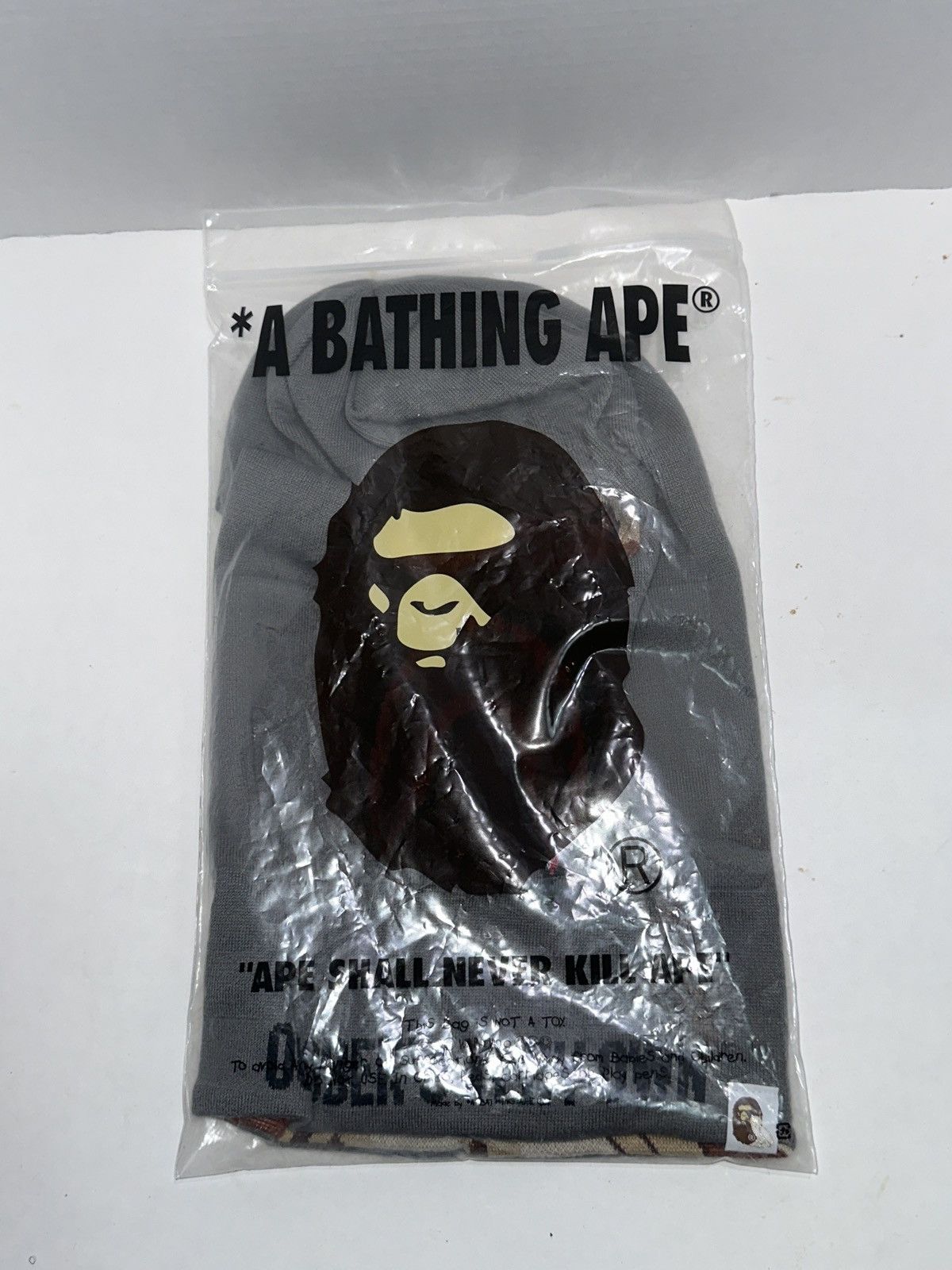 Bape × October's Very Own BAPE X OVO Reversible Balaclava DS O/S Size ONE SIZE - 5 Thumbnail