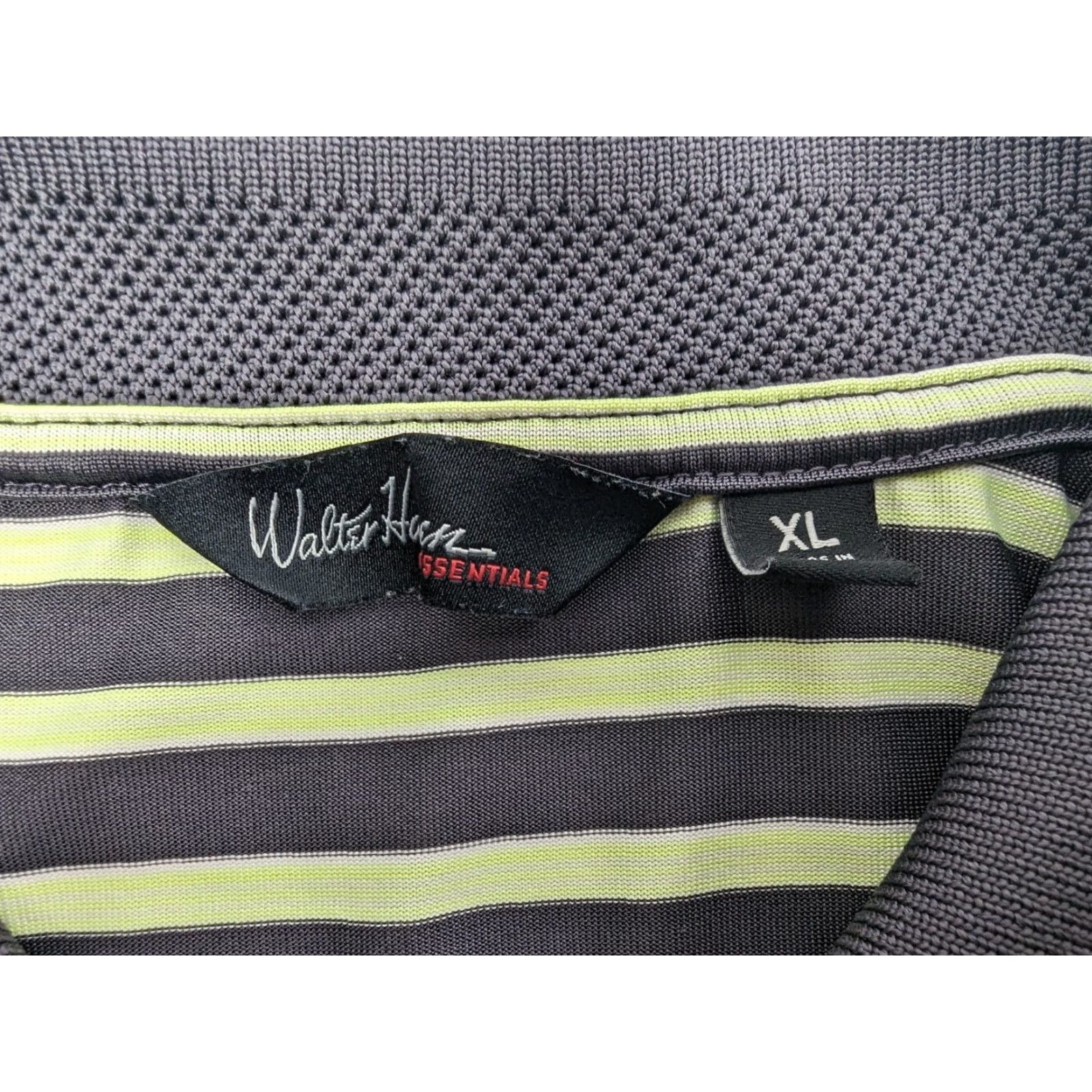 Vintage Walter Hagen Essentials Men's Polo Shirt XL Striped Short Sleeve Golf Shirt Size US XL / EU 56 / 4 - 6 Thumbnail