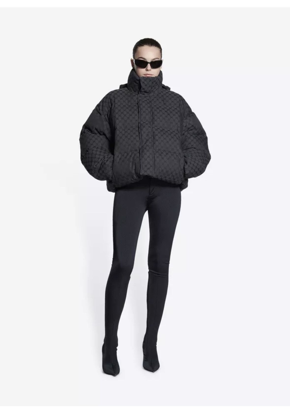 Balenciaga × Gucci Hacker bomber unisex Size XS / US 0-2 / IT 36-38 - 3 Thumbnail