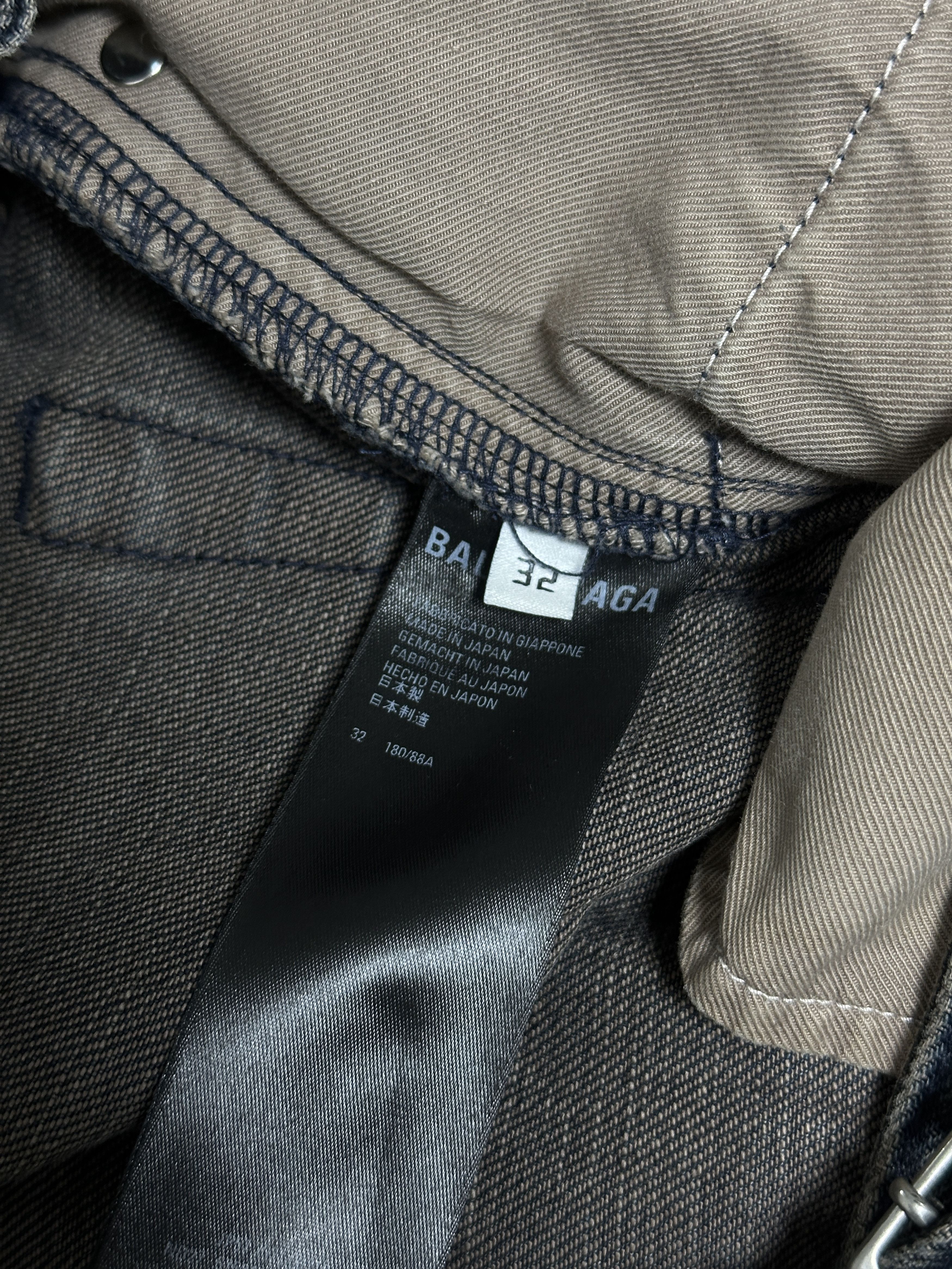 Balenciaga Balenciaga Cargo Denim Indigo Size US 32 / EU 48 - 5 Thumbnail