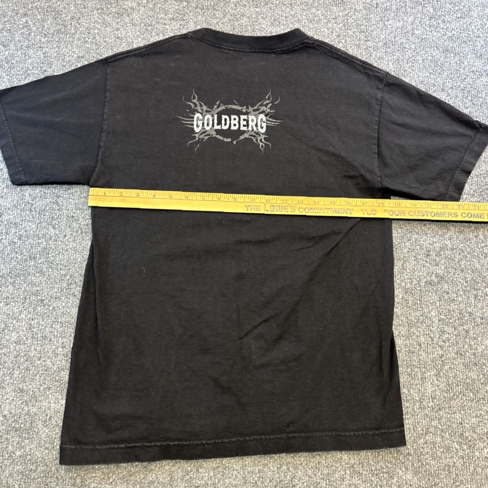 Goldbergh WWE T-Shirt Goldberg The Devastation Continues Black Short Sleeve M Unisex Mens Womens Size US 31 - 7 Thumbnail
