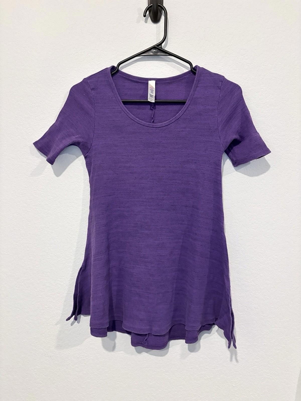 Other Lularoe Perfect T-Shirt Purple Women’s Casual Size XXS 2XS Size XXS / US 00 / IT 34 - 2 Thumbnail