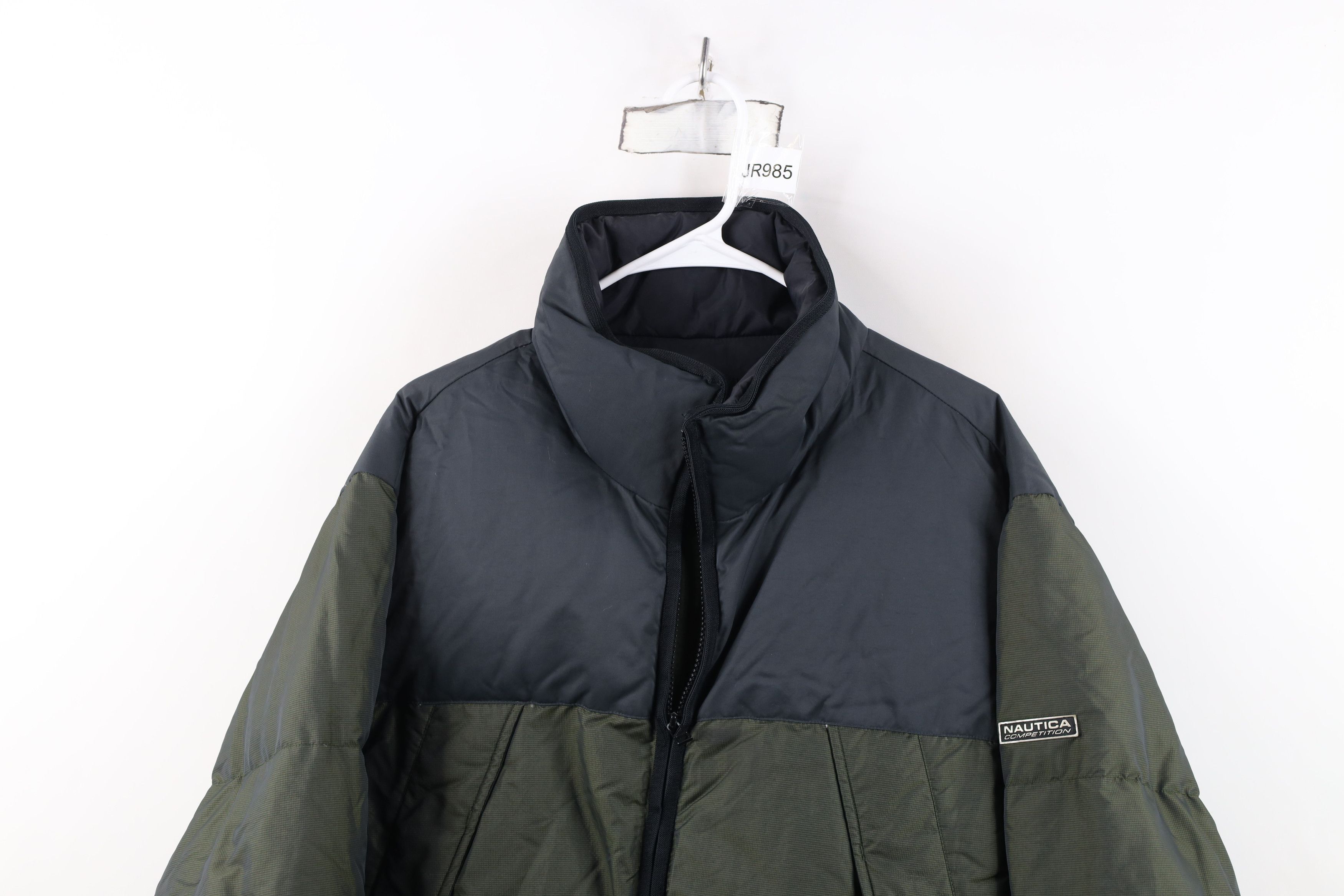 Nautica Vintage 90s Nautica Competition Block Down Puffer Jacket Size US L / EU 52-54 / 3 - 2 Thumbnail